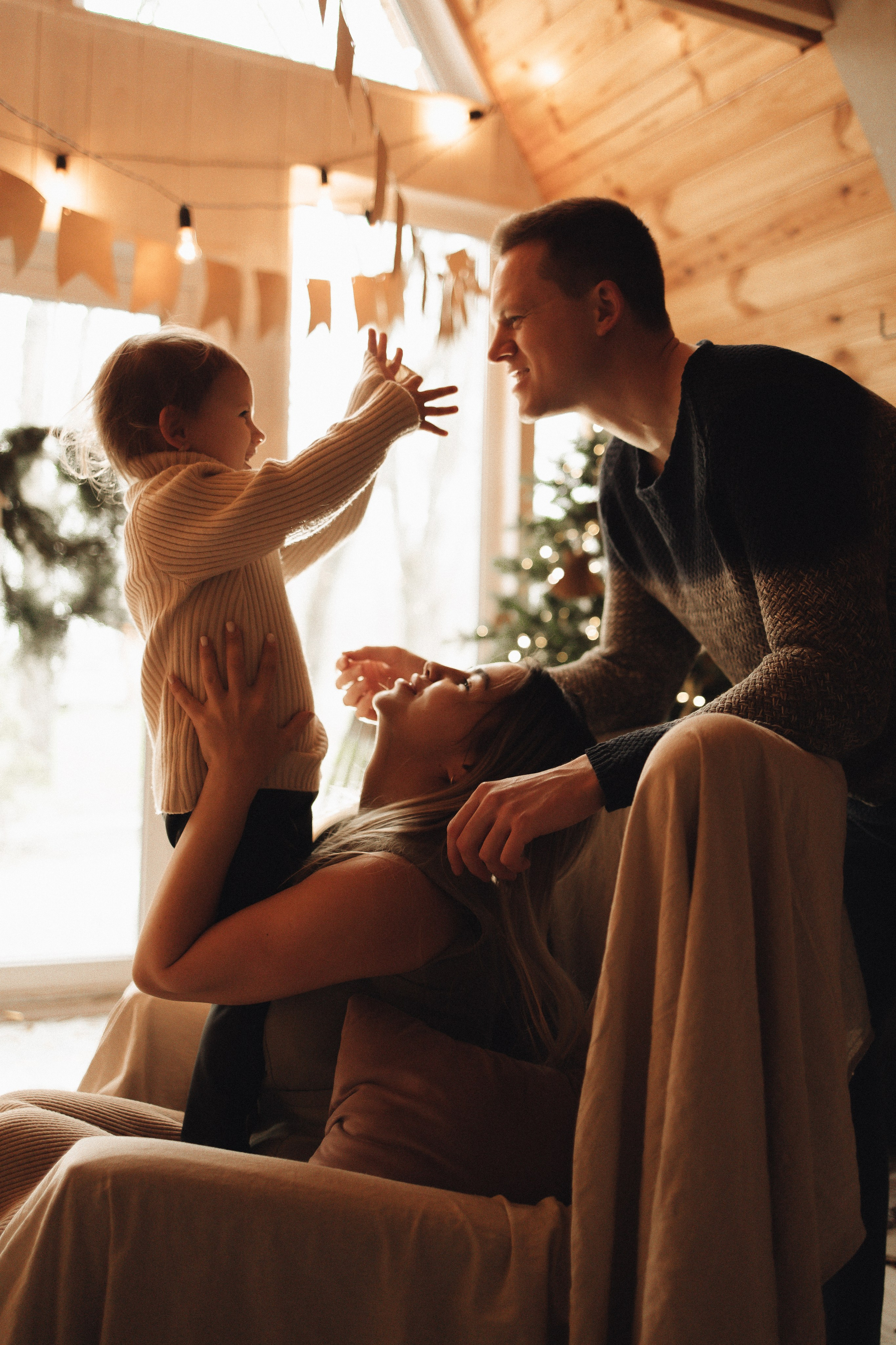 Новогодняя история в домике. Семейный и детский фотограф, таганрог, ростов-на-дону