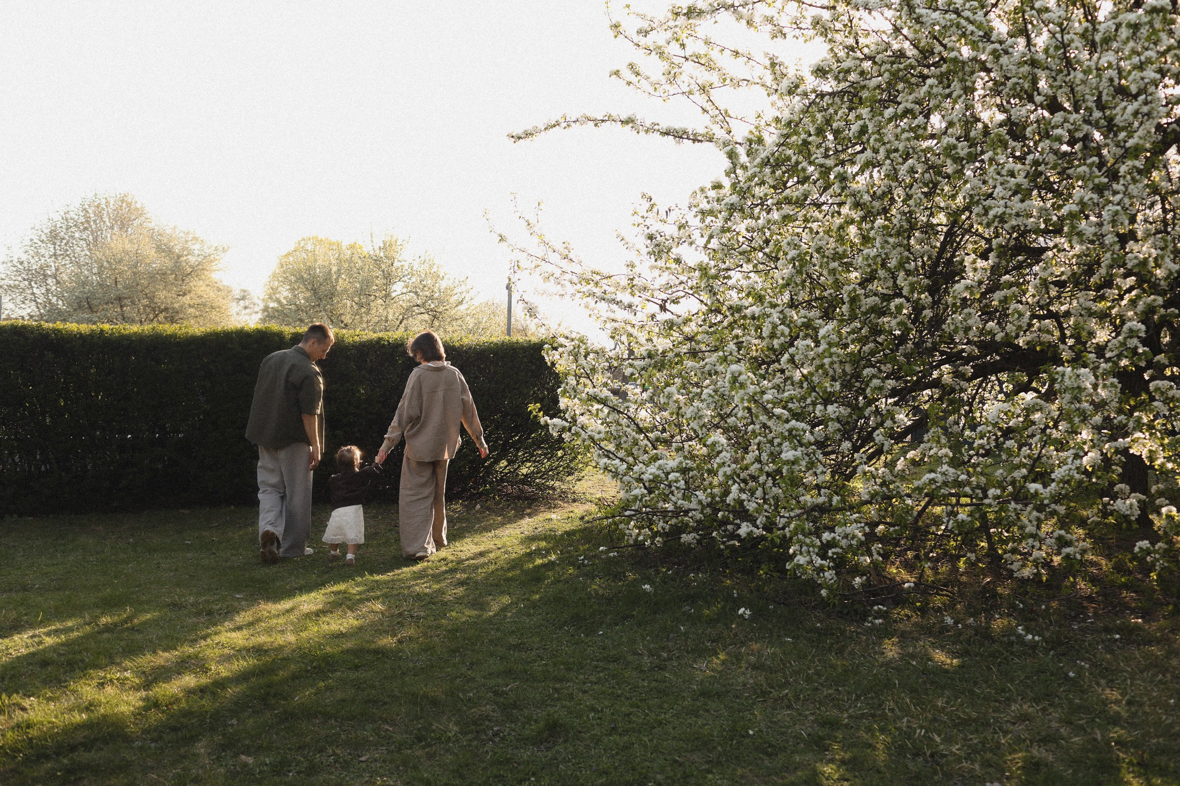 Цветущий апрель. Семейный фотограф в Москве Алевтина Носова
