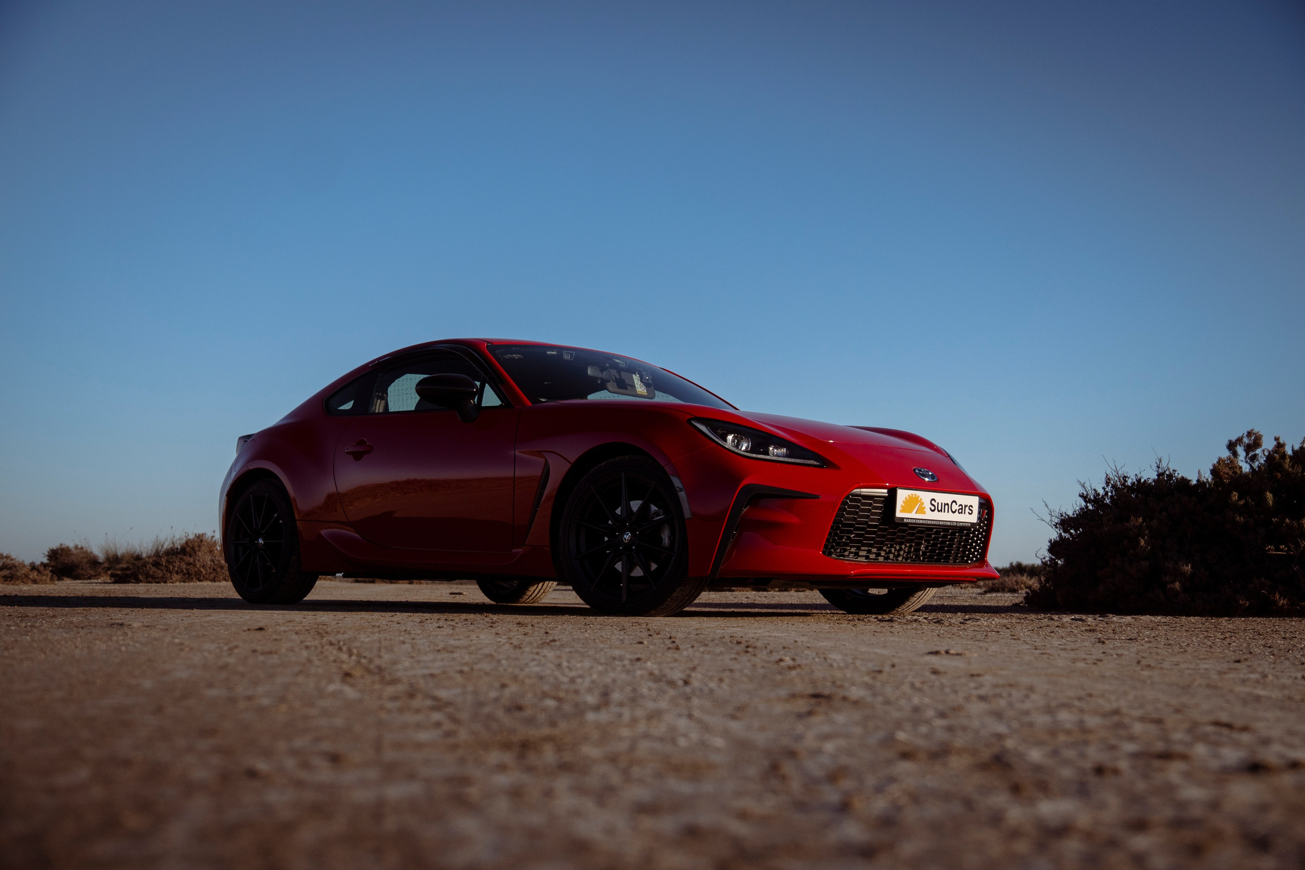 Toyota GR86. Photographer in Cyprus