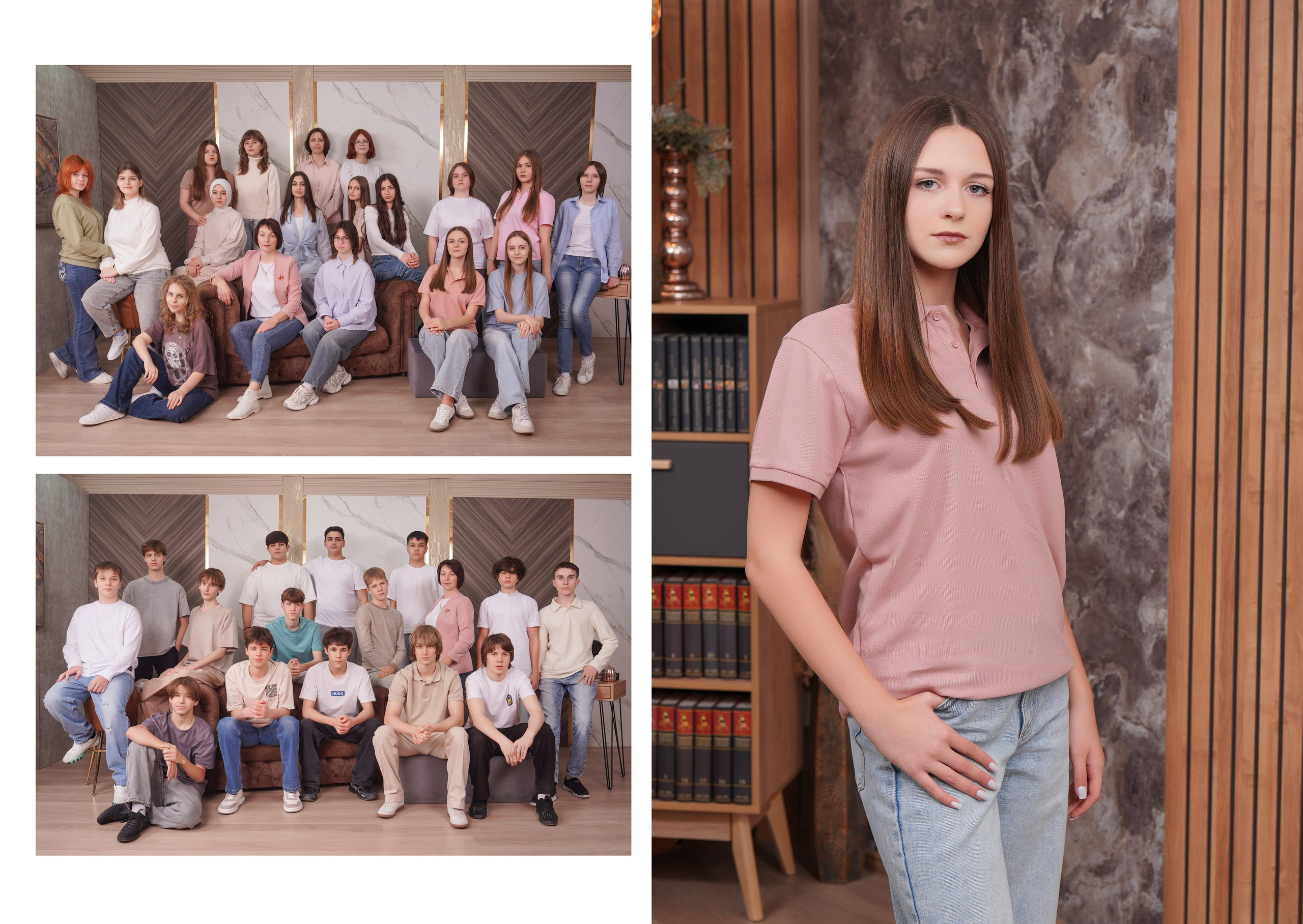 ШКОЛА 105 9 В. Красивый выпускной альбом в Краснодаре