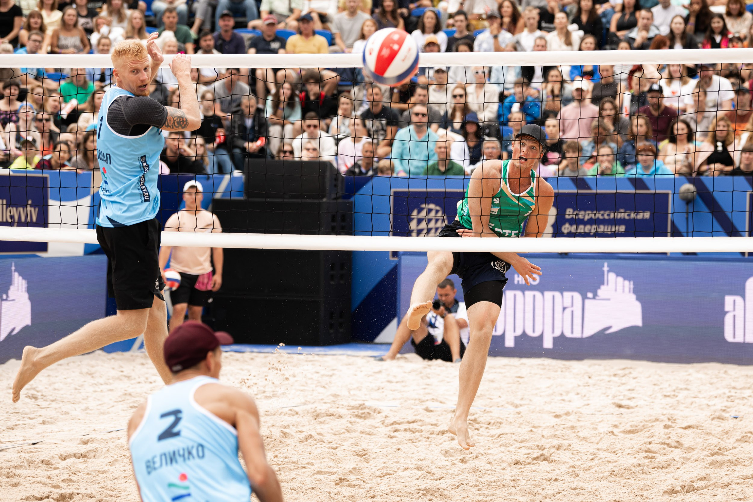 Final of the Russian Beach Volleyball Cup. Фотограф Кирилл Сафонов