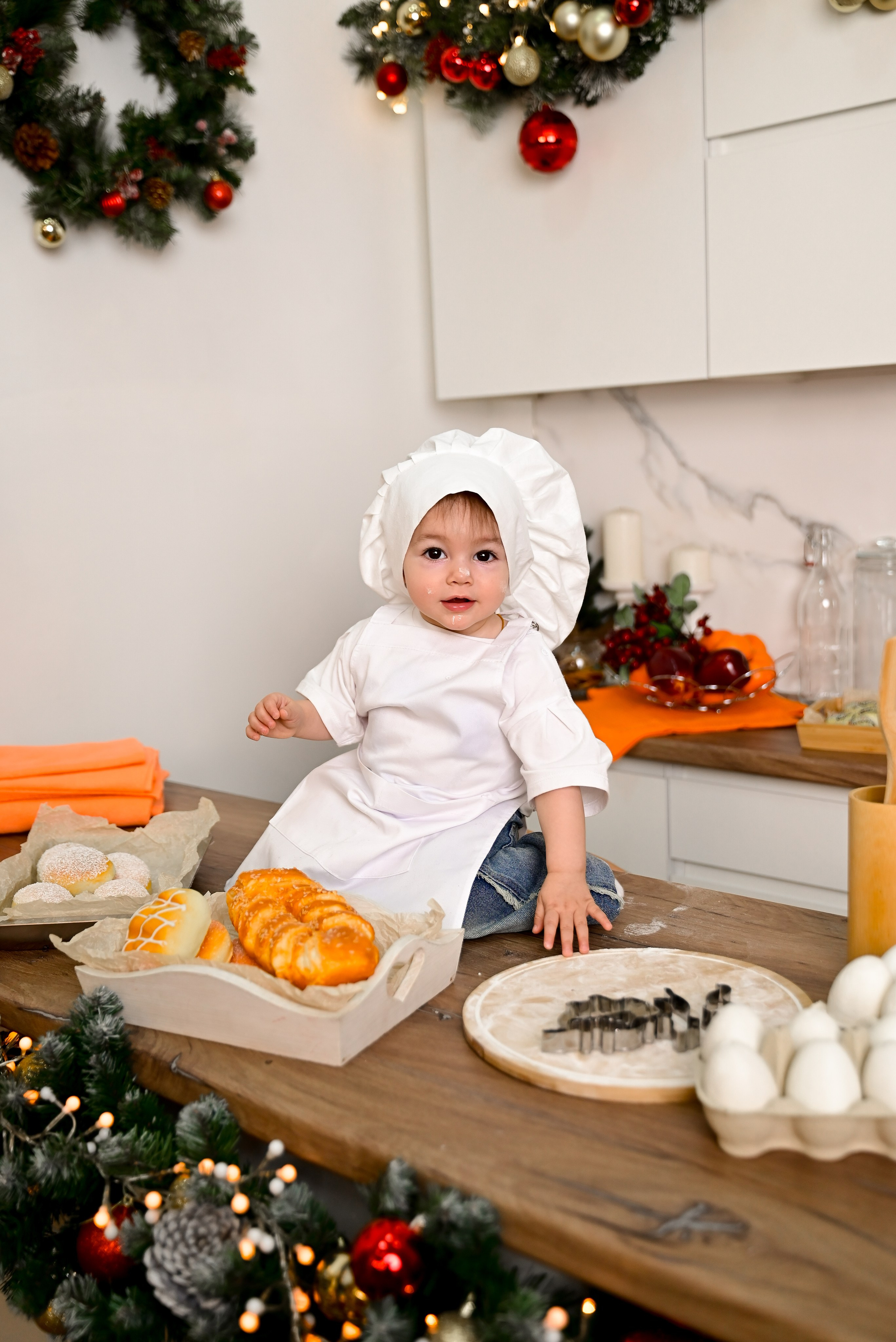 Новогодняя фотосессия. Фотостудия Зефир. Фотосессии в студии под ключ. Москва. Семейные и детские фотосессии