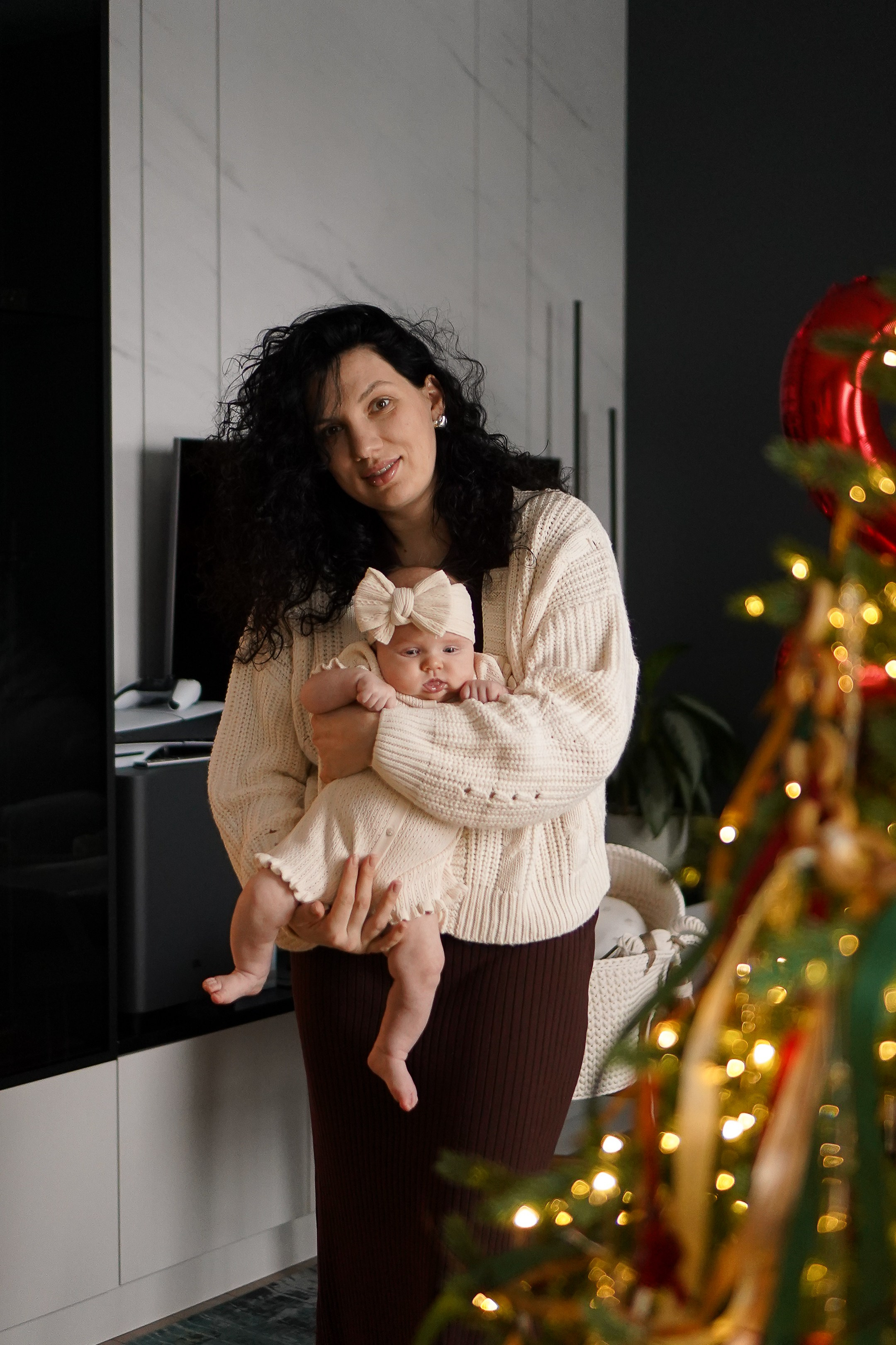 Новый год вчетвером. Семейный фотограф в Москве Коровушкина Наталья. Съемка контента