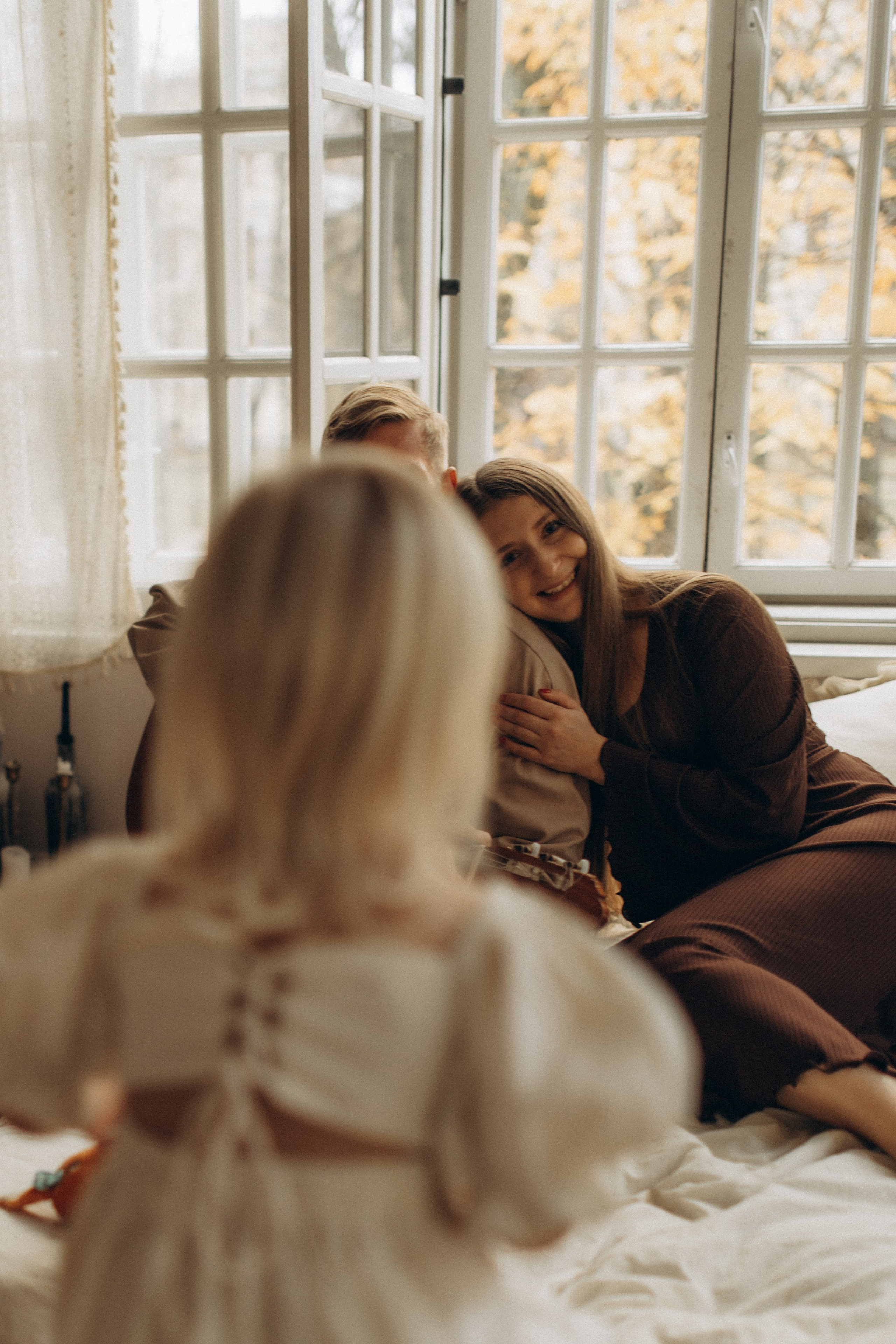 Сергей, Ангелина и Есения. Фотограф в Петербурге Ольга Стрельченко
