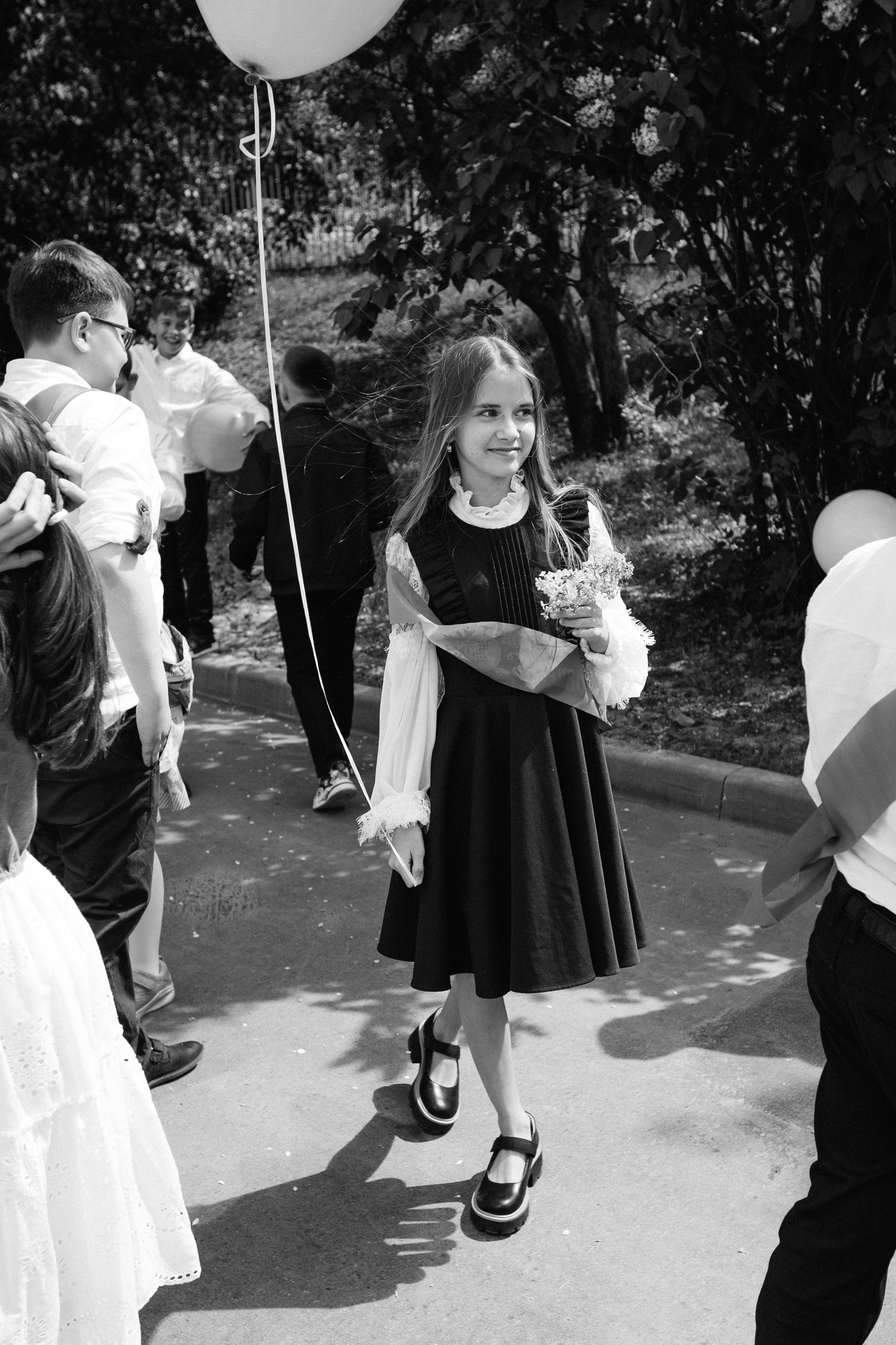 Выпускной 4 класс. Женский и репортажный фотограф Москва Натали Смирнова