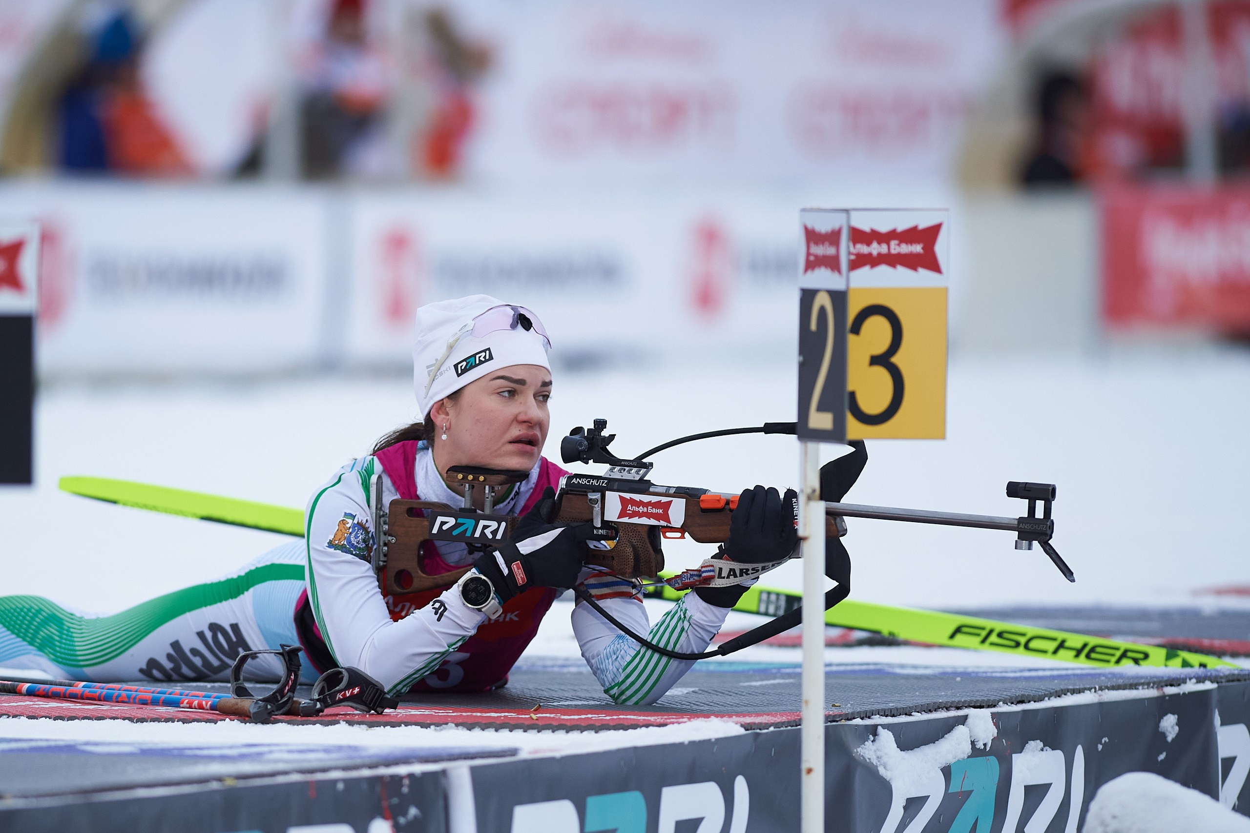 Биатлон. Чемпионат России — 2024/2025, 3-й этап, Ижевск. Ижевская винтовка. Спортивный репортажный фотограф в Ижевске Сергей Мерзляков