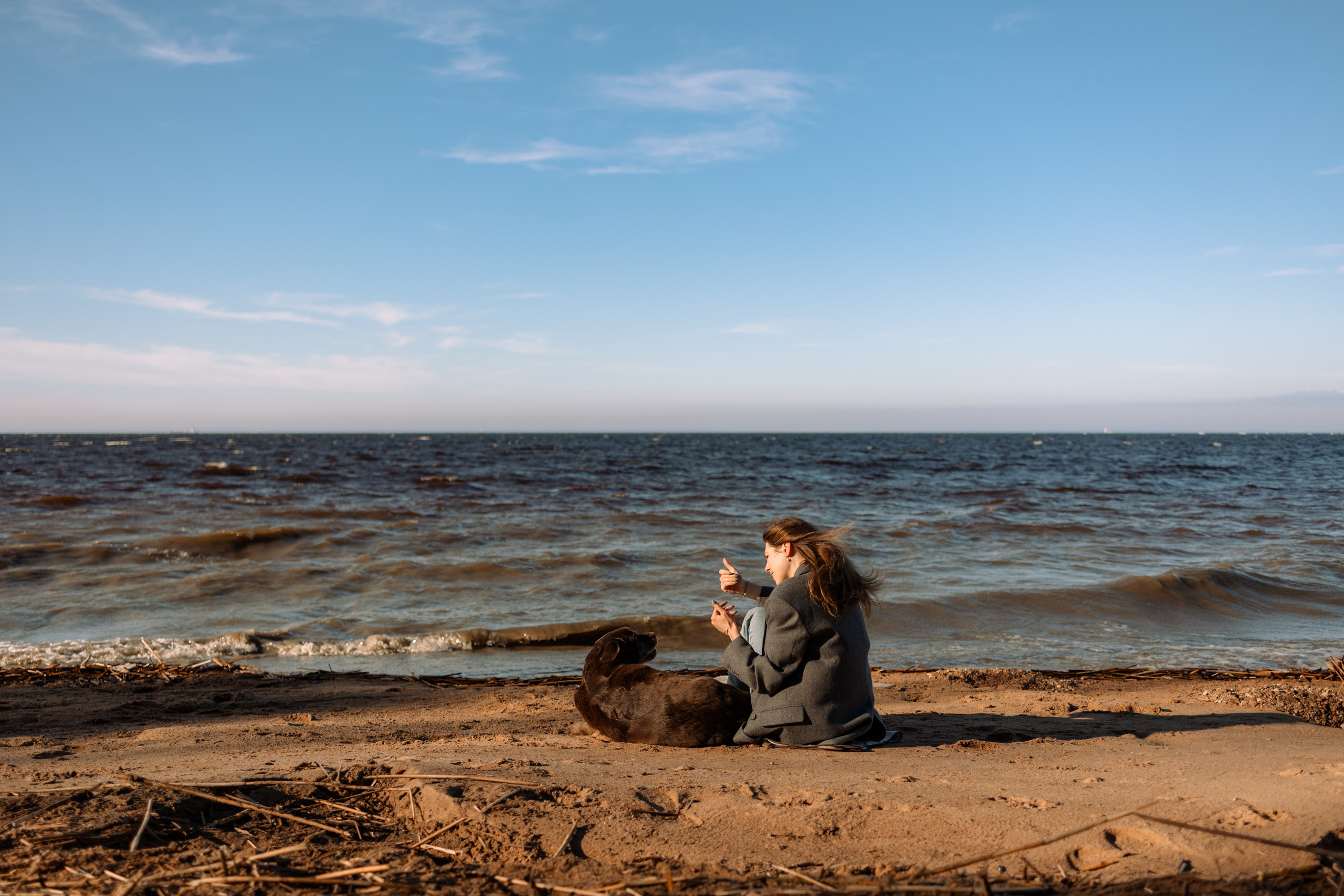 Оля и Питоня. Фотограф — Анималист | Санкт-Петербург
