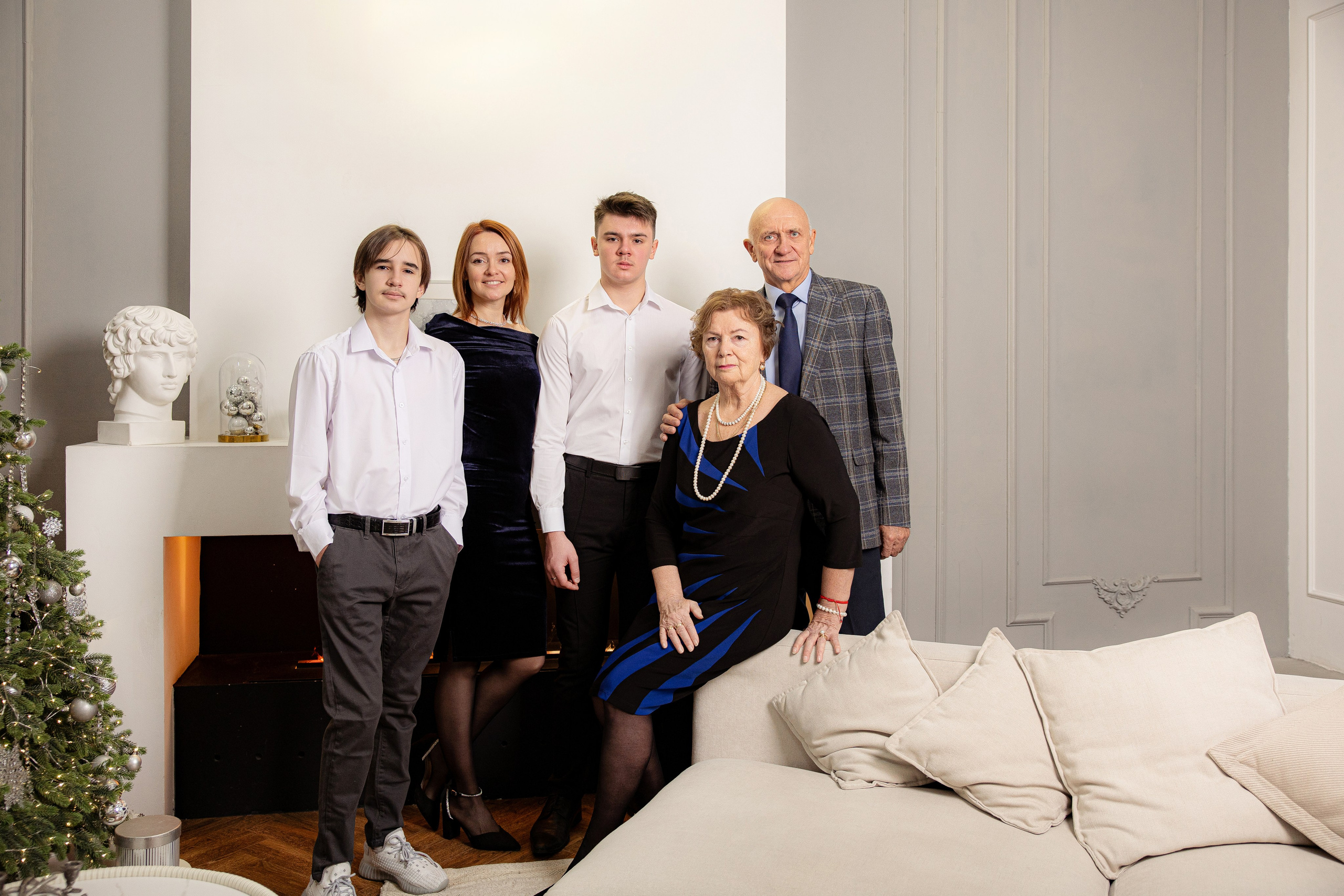 Семейная фотосессия в фотостудии в СПб