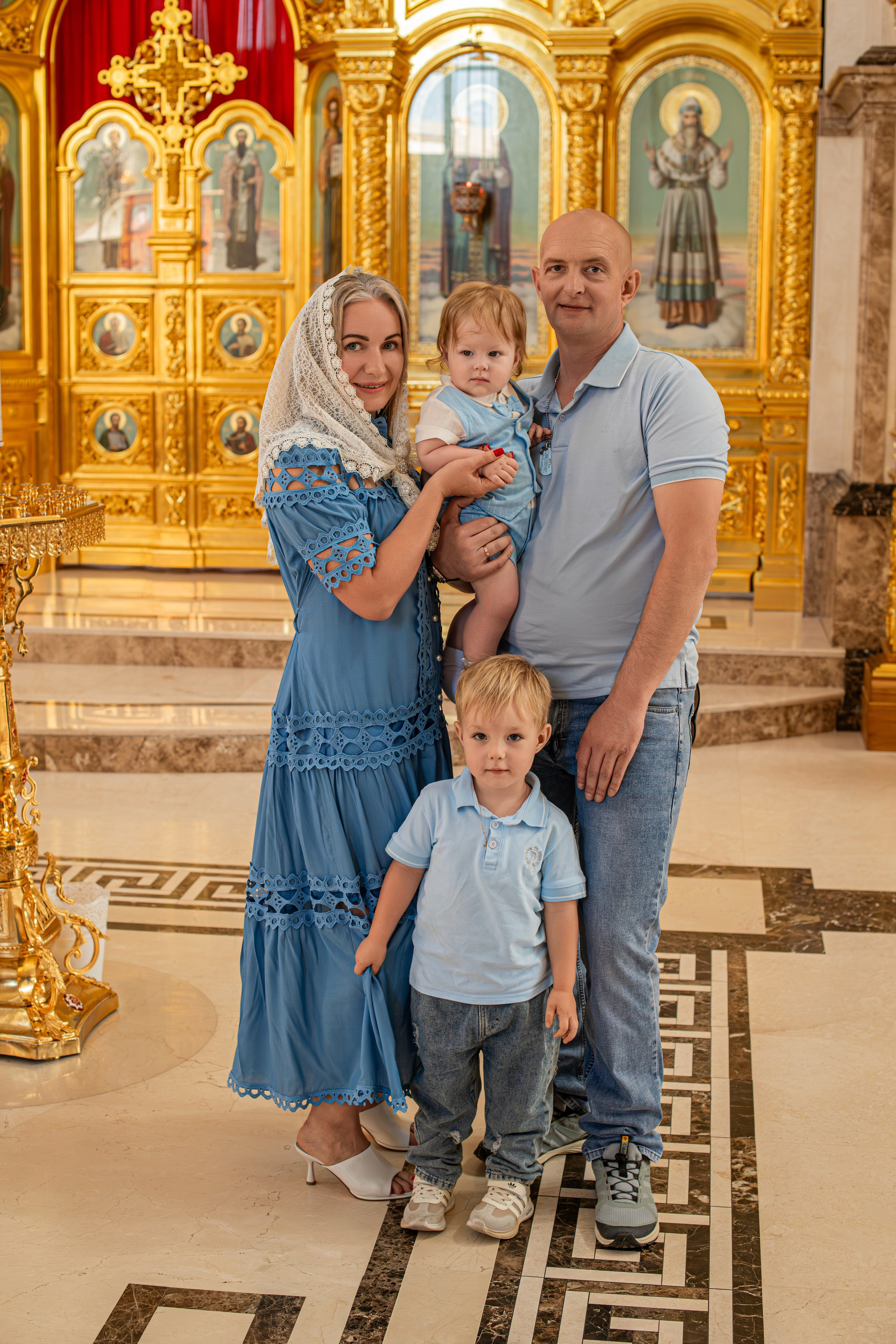 Крещение. Семейный и свадебный фотограф в Донецке Донская Анастасия