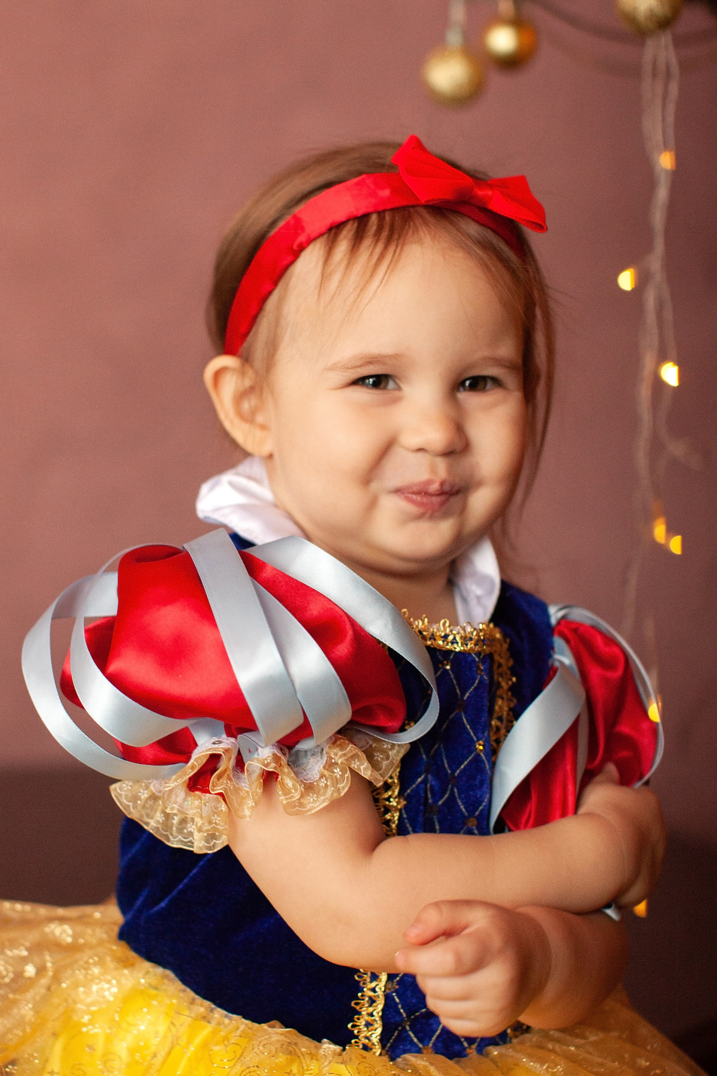 Новогодняя семейная фотосессия в студии. Фотограф Ольга Ефремова