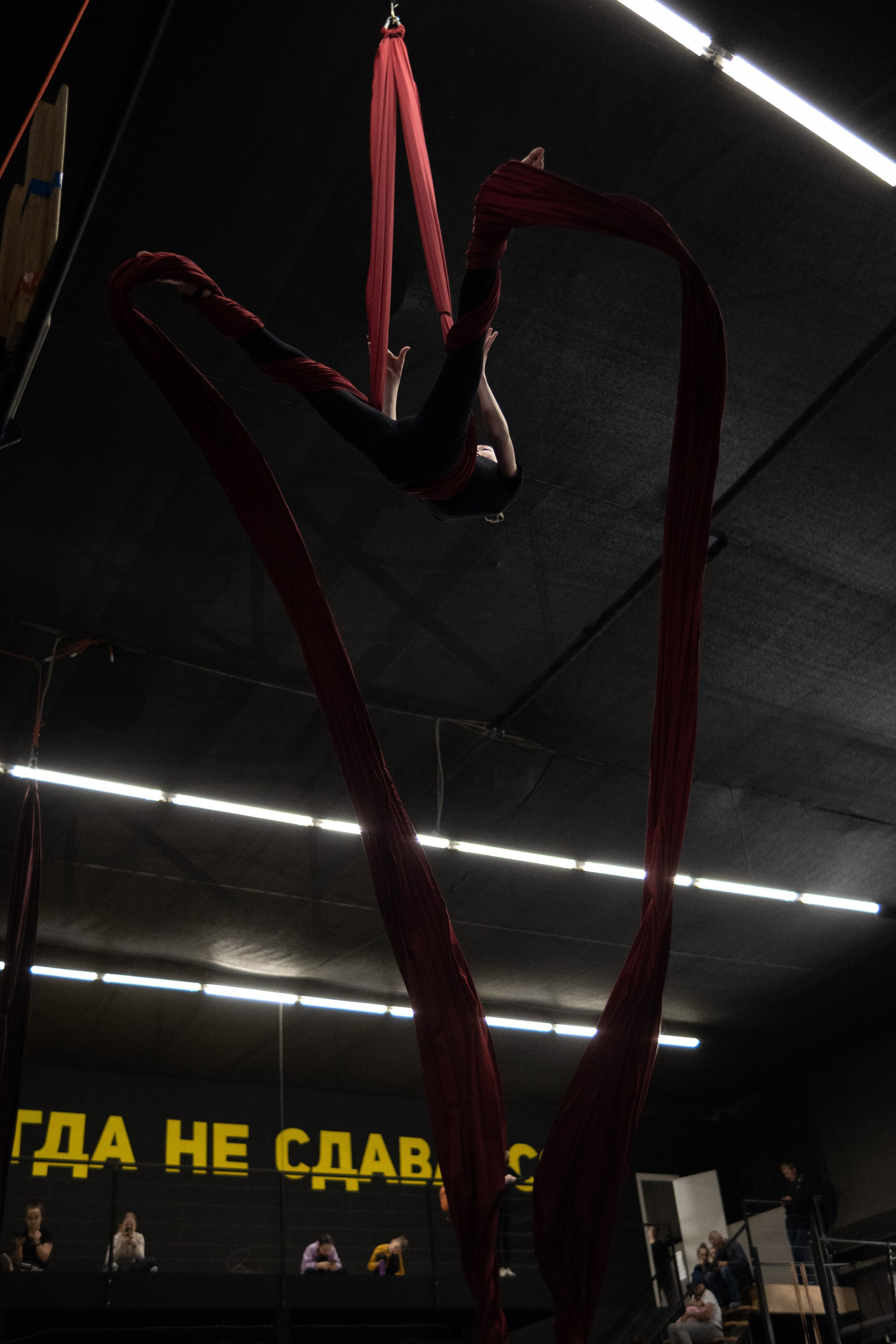 Внутриклубные соревнования по воздушной гимнастике 02.04.23