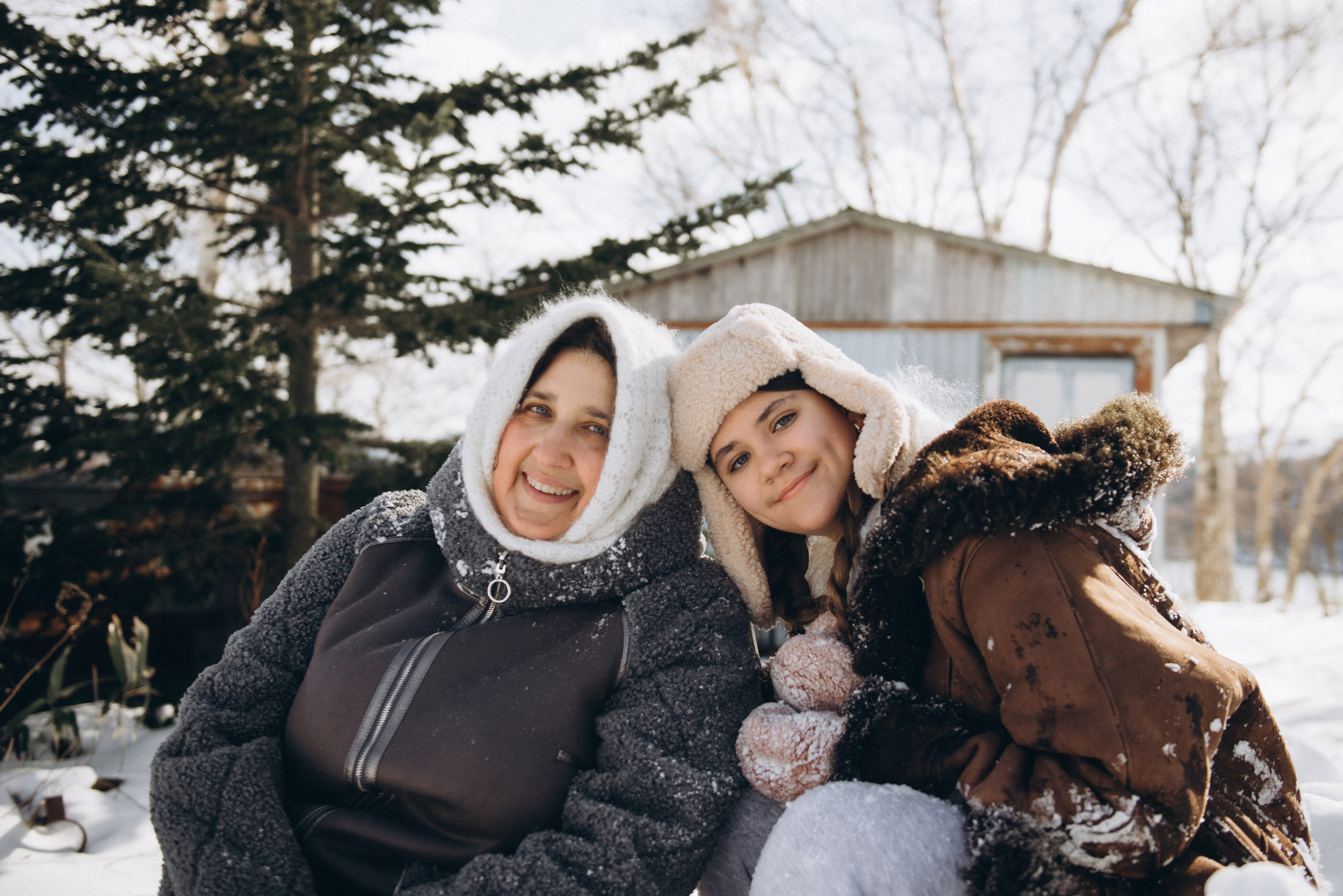 Марина и Таисия. Ирина Метелица фотограф на Шикотане