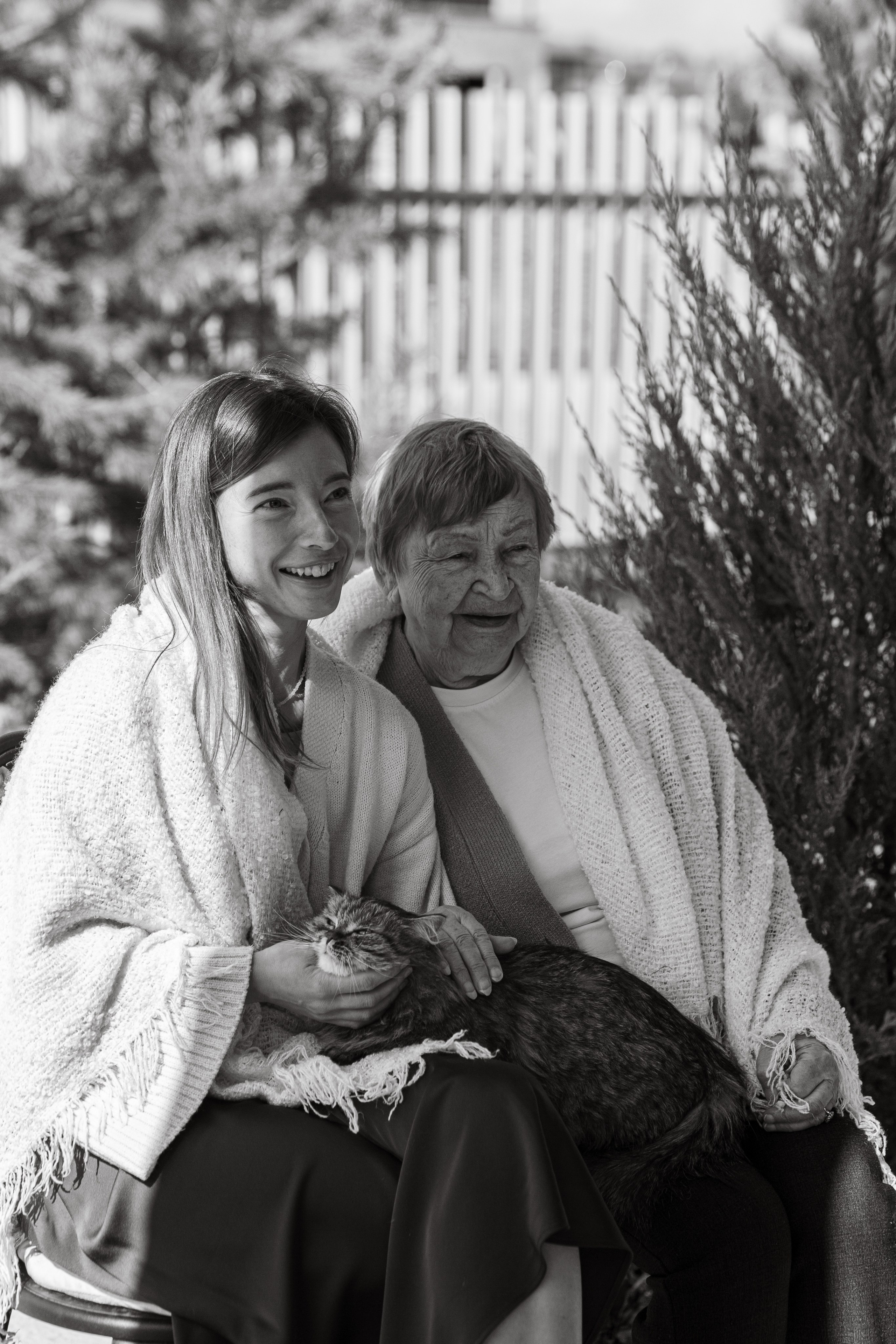 Бабушка и внучка. Фотограф Москва / Балашиха