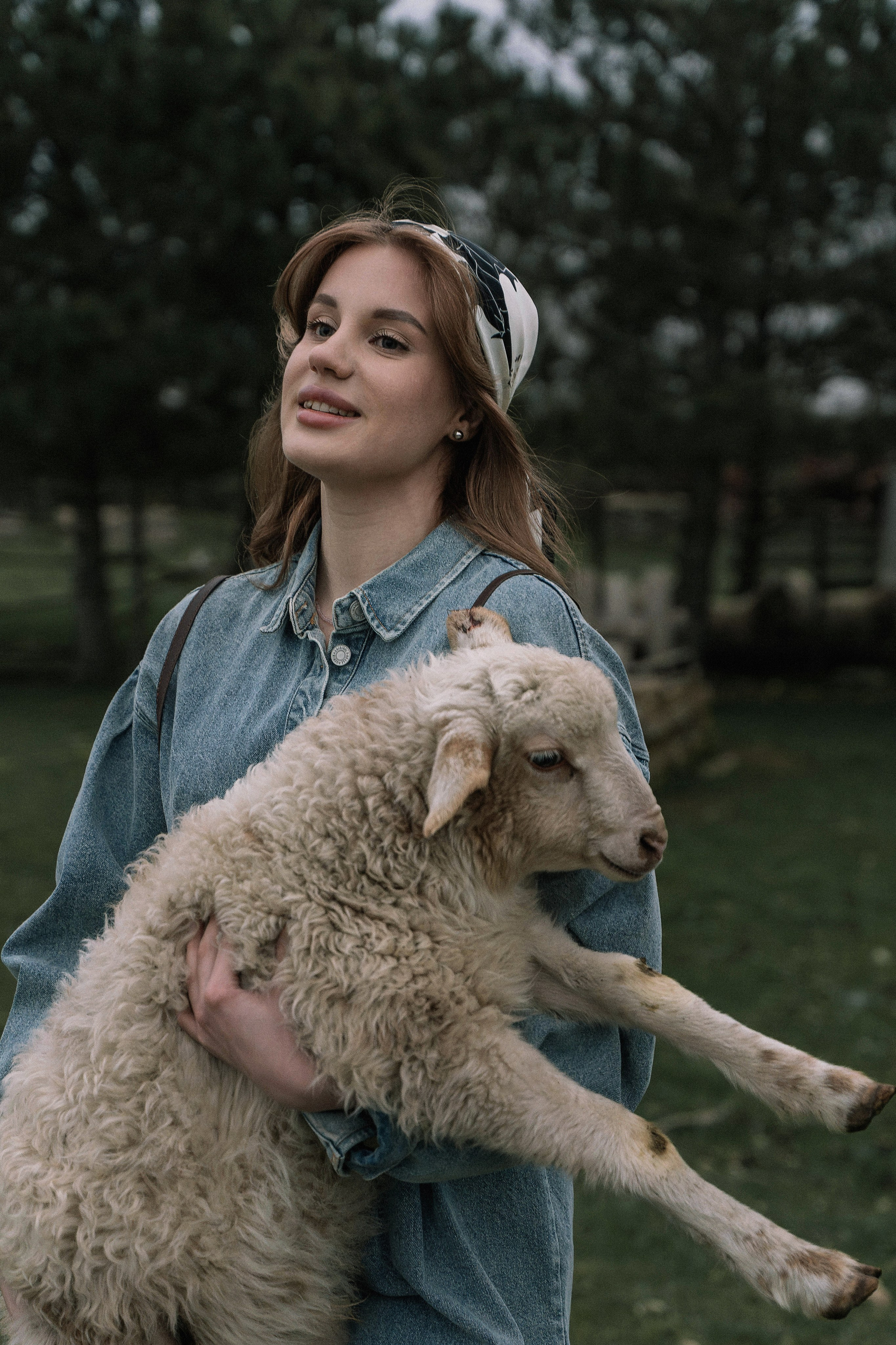 На ферме. Татьяна Тагель