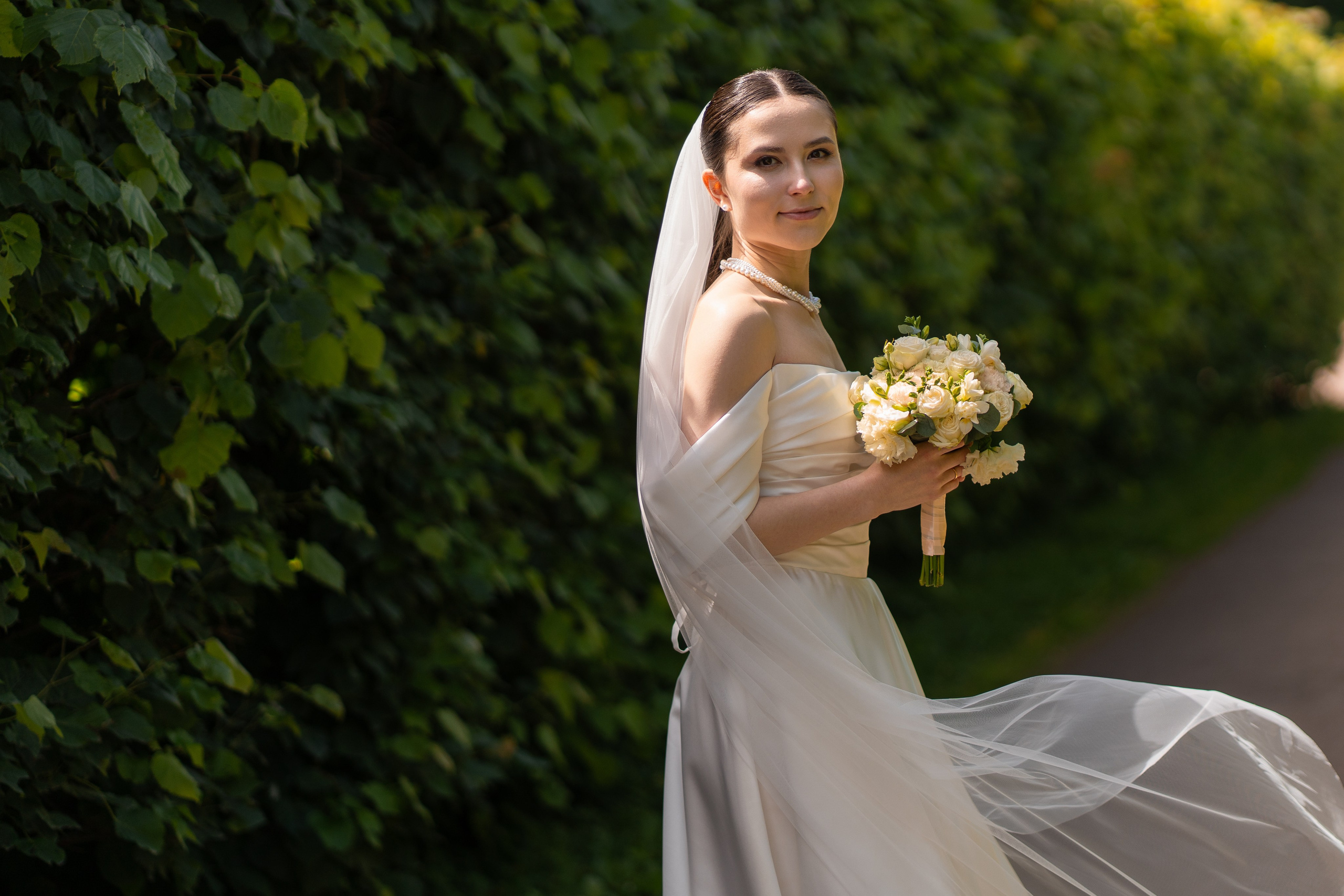 Влад и Илина в Кусково. Свадебный фотограф в Москве Анна Полушина