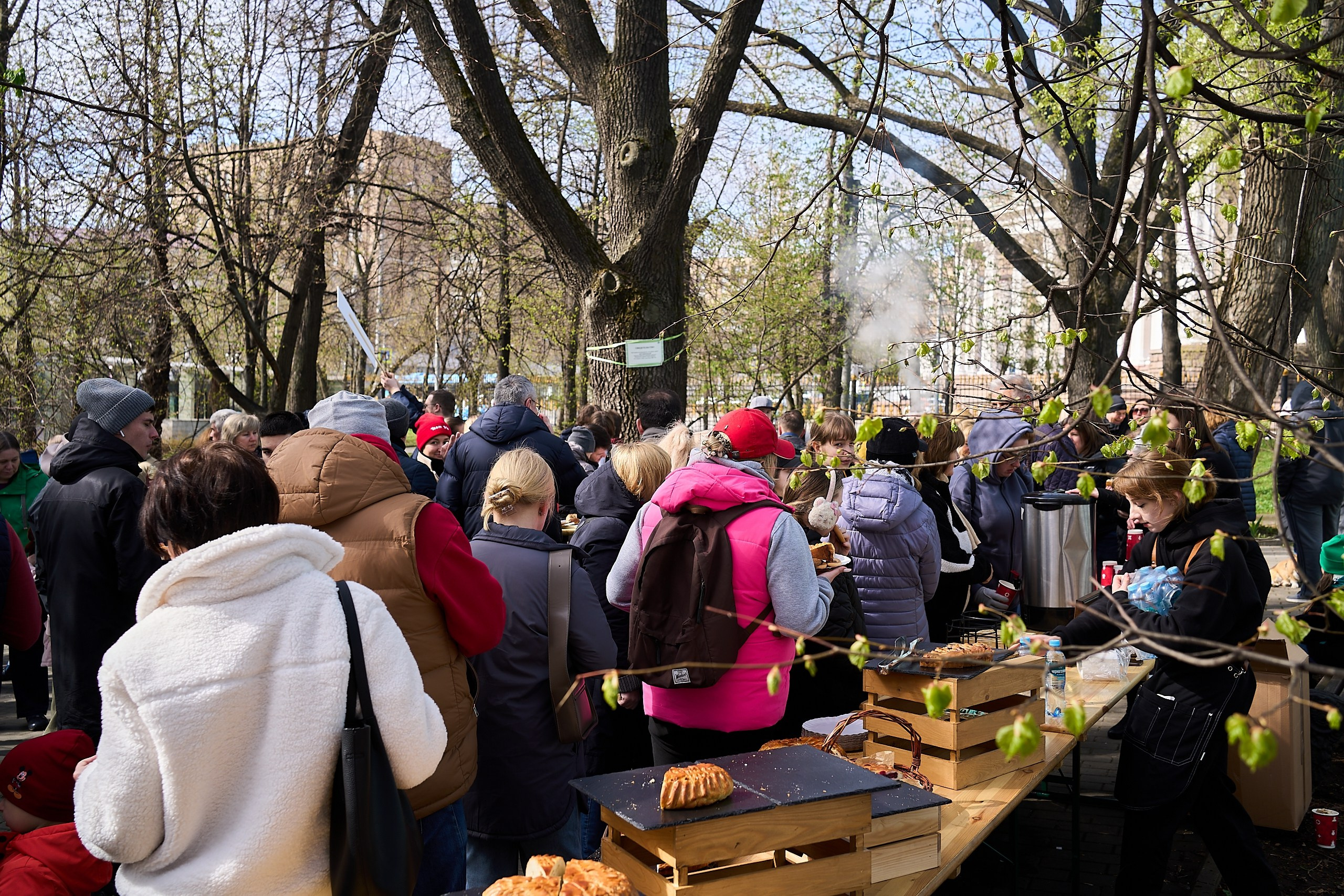 Субботник у Управления делами Мэра и Правительства Москвы. Фотограф и Видеограф в Москве. Олег Корушев
