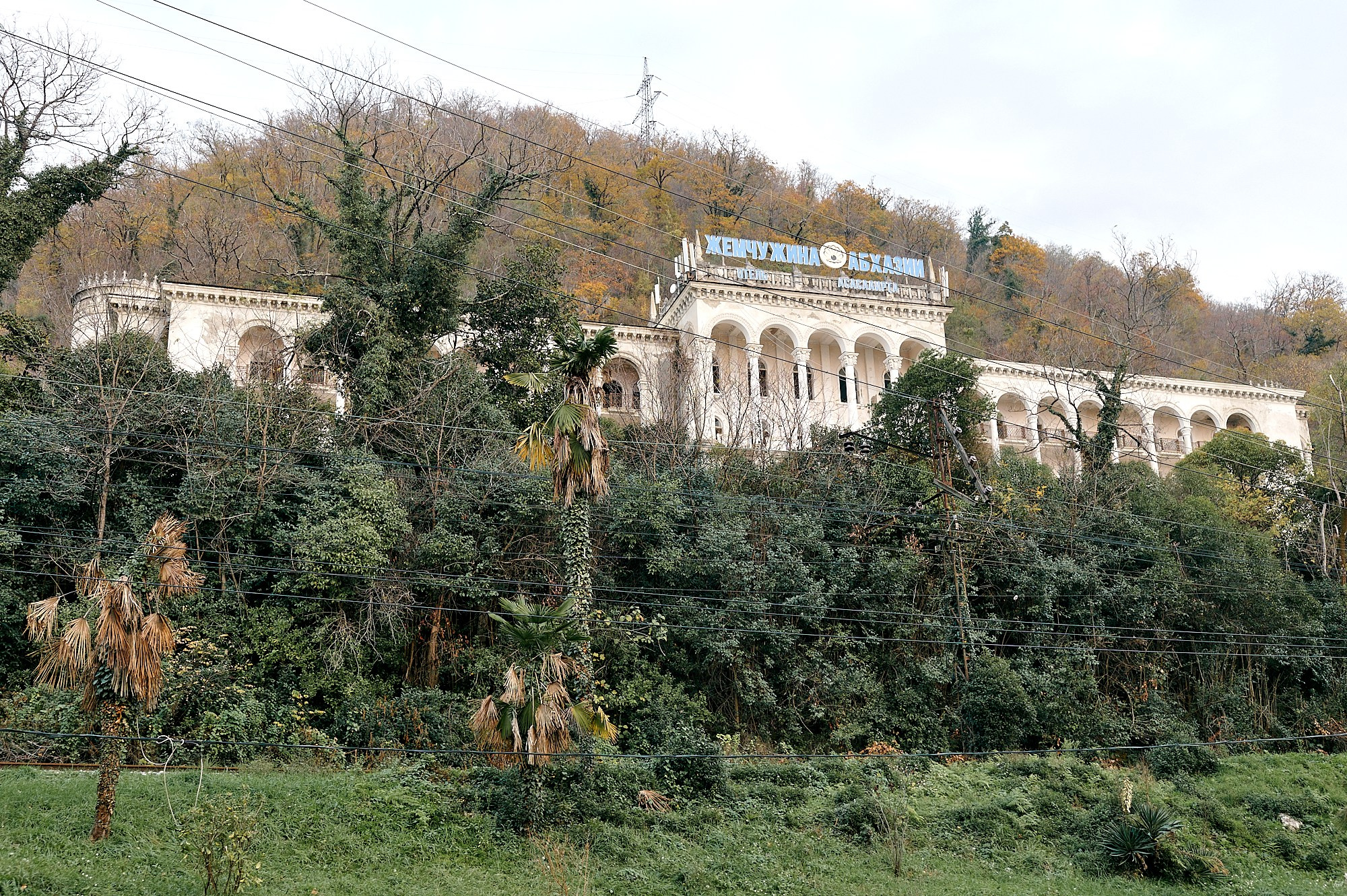 Гагра, Абхазия. Декабрь 2024. Фотографии отовсюду и обо всем