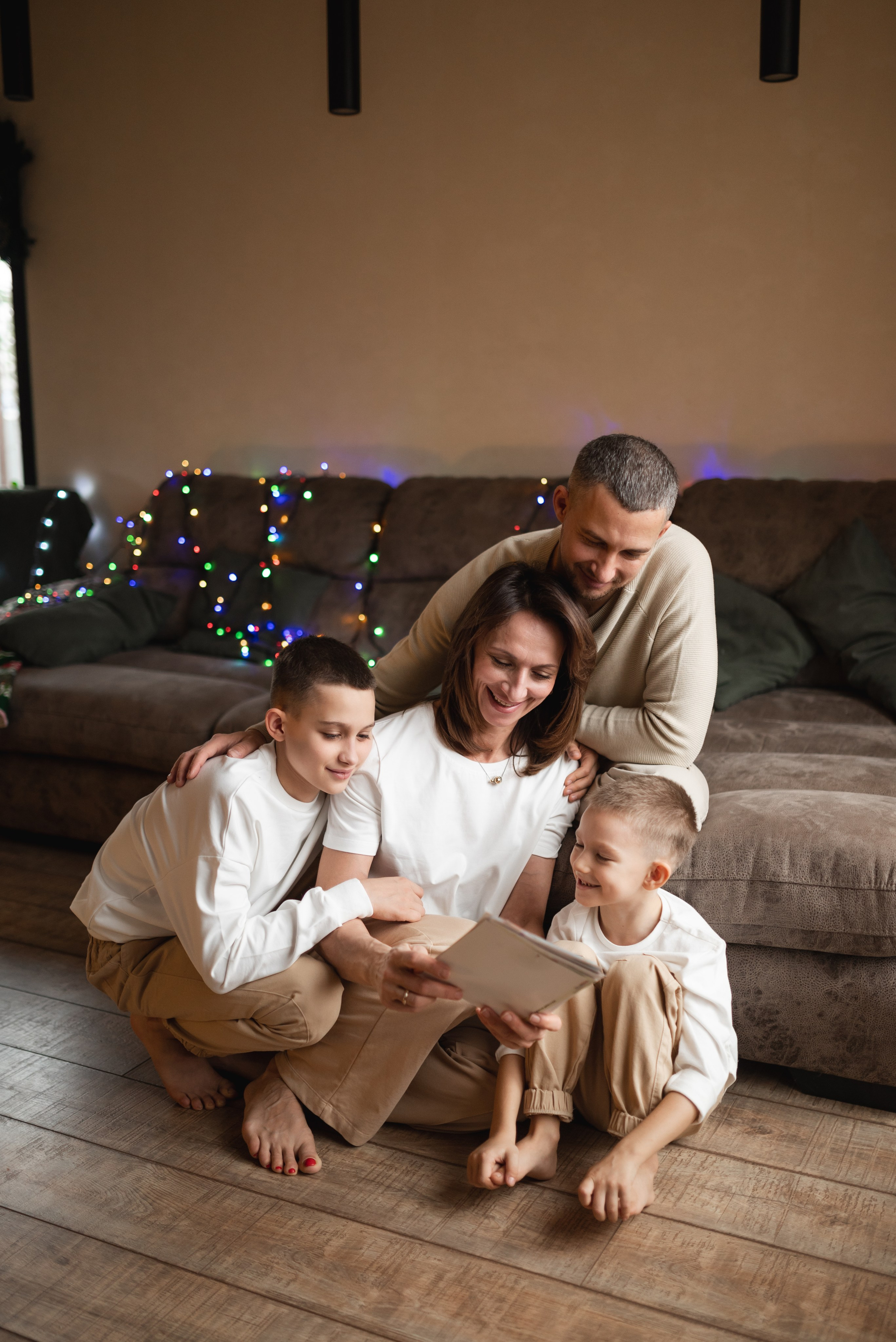 Оксана Сергей Ваня и Егор. Семейный фотограф Ирина Сгибнева