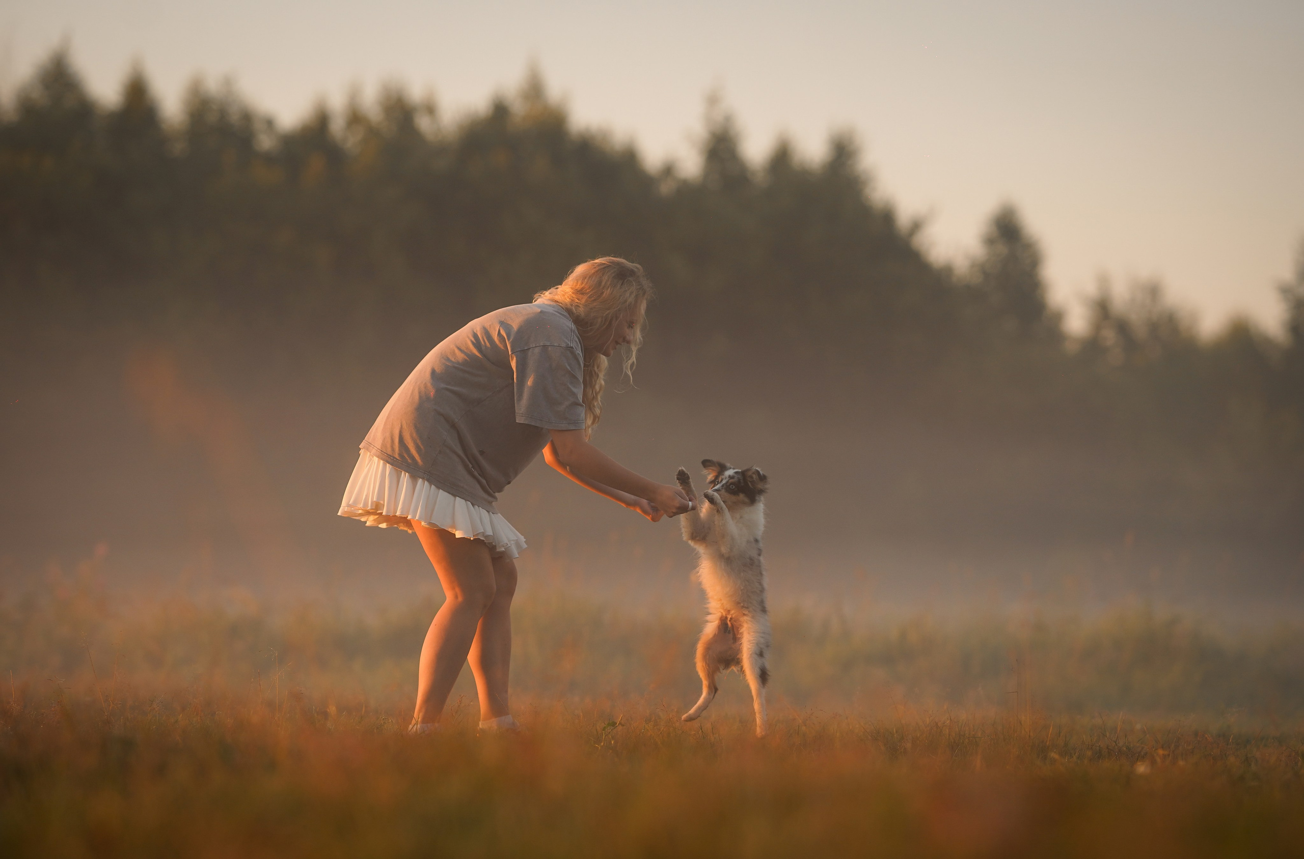 Алина и Лето. Фотограф-анималист в Санкт-Петербурге Яна Мартынова