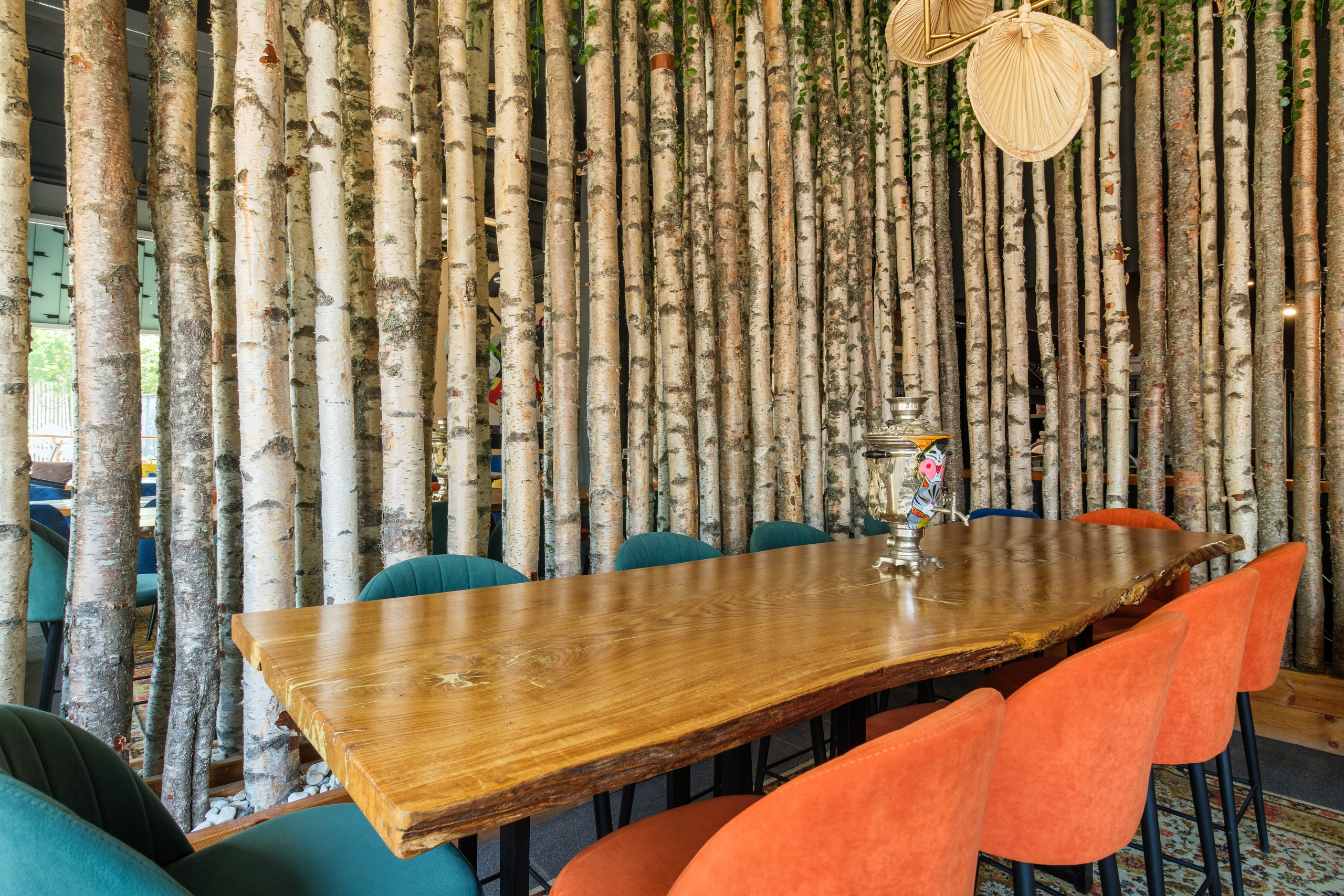 Интерьерная фотосессия кафе «Берёзка»