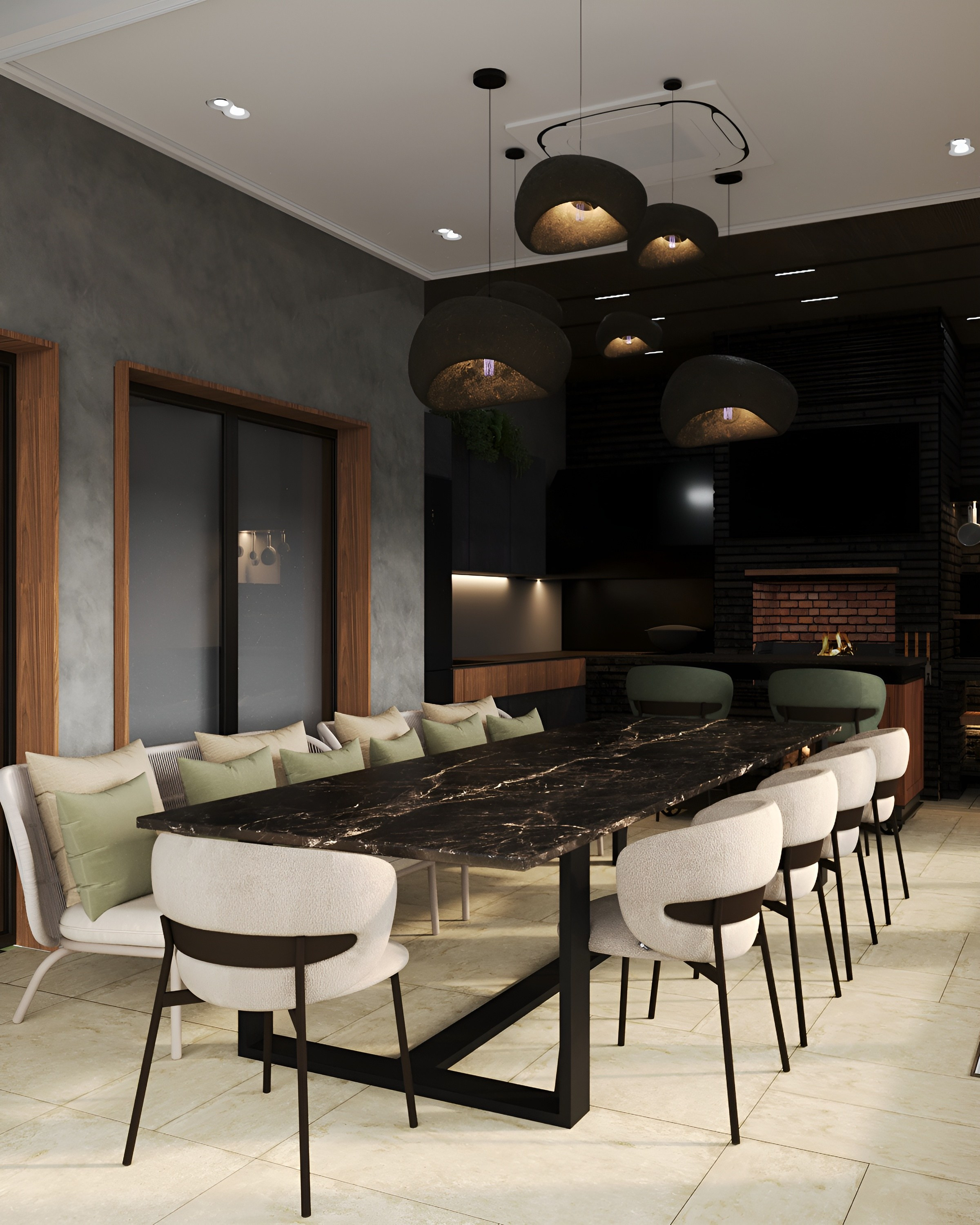 Жилые помещения. 3D Визуализация интерьеров жилых и коммерческих помещений