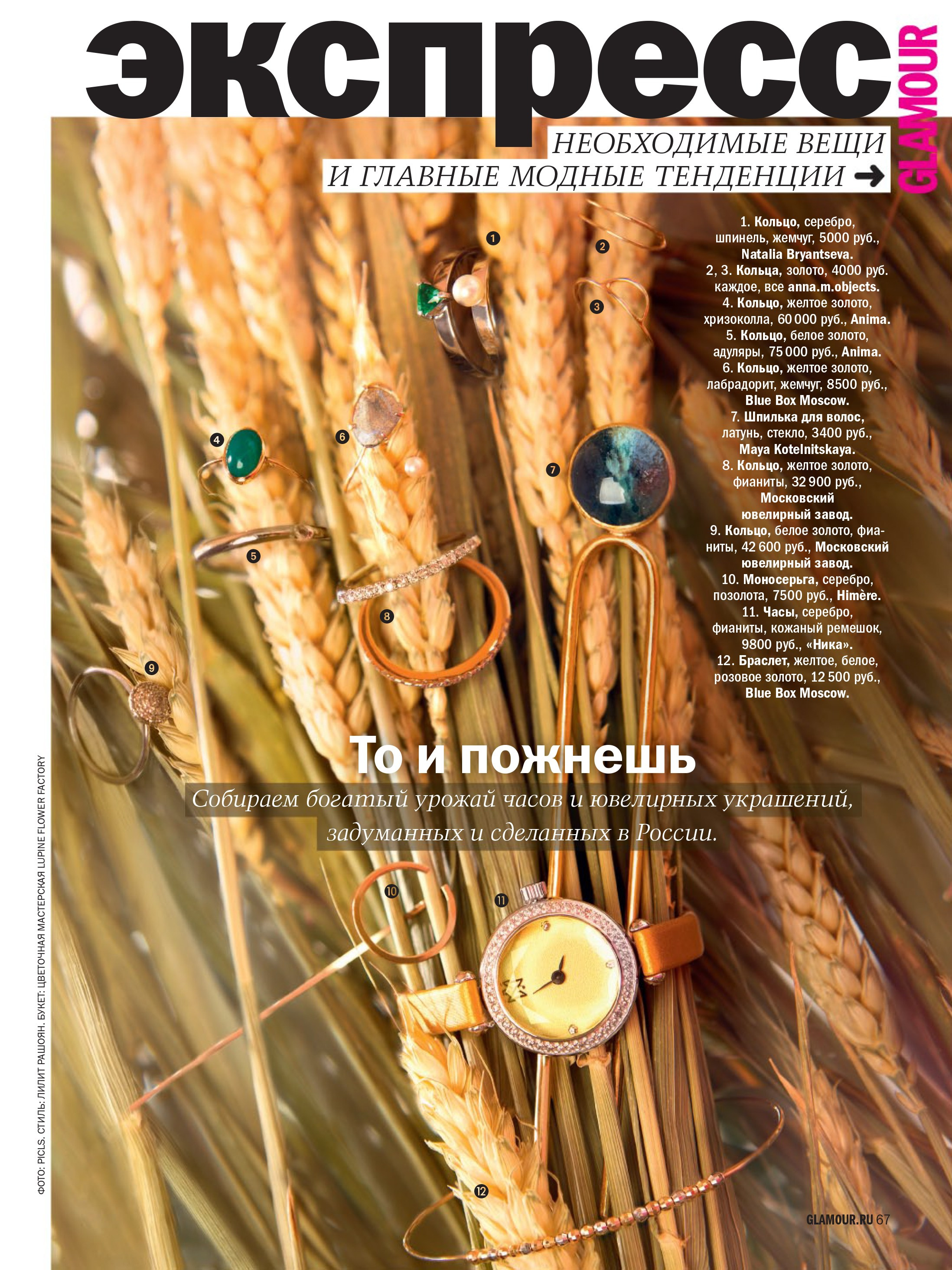 Предметный фотограф Мария Макарова - публикации в прессе. Предметный рекламный фотограф в Москве Мария Макарова