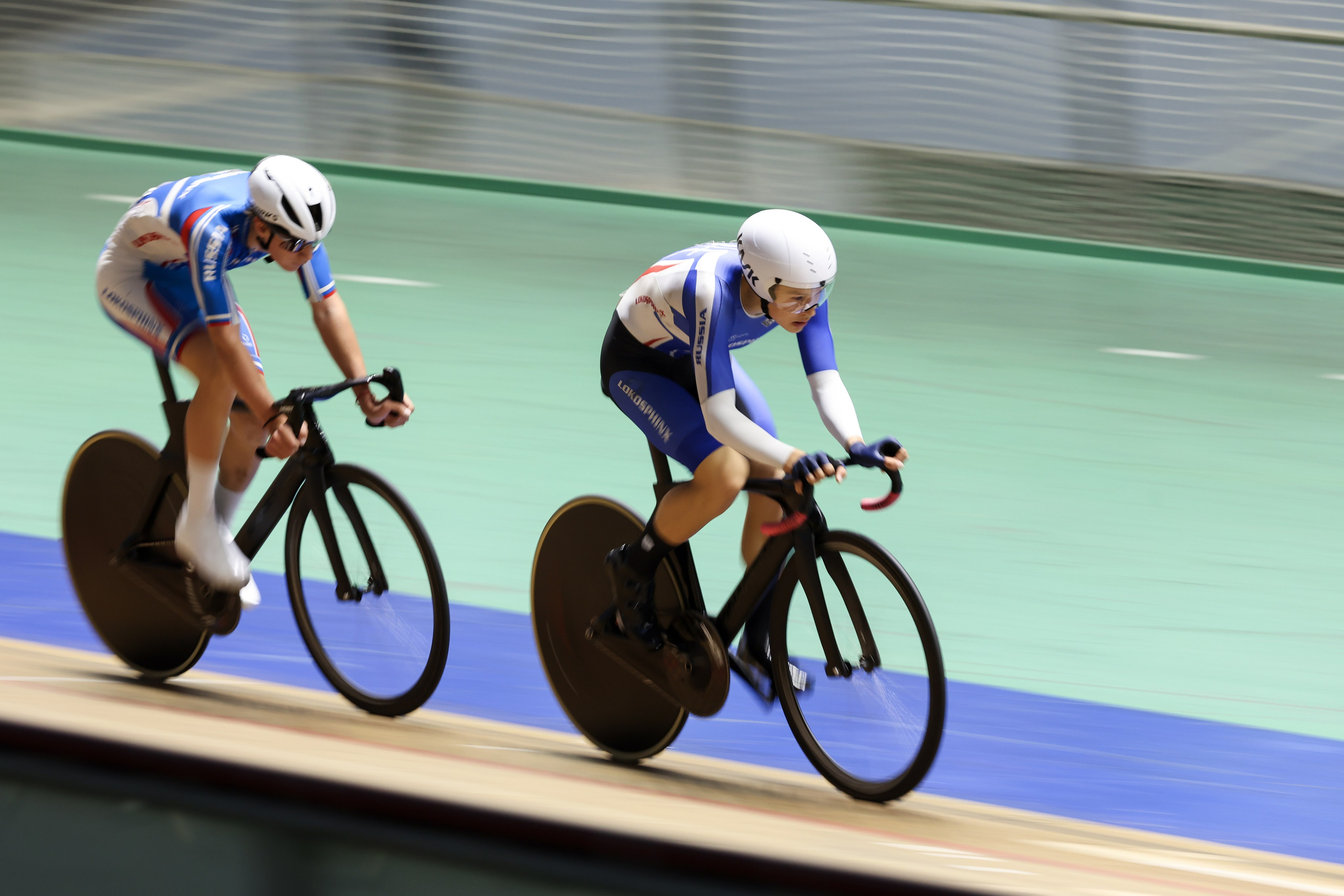 Чемпионат России по велосипедному спорту на треке (первый блок) 6-11.01.2025. Спортивный и репортажный фотограф Антон Тереханов