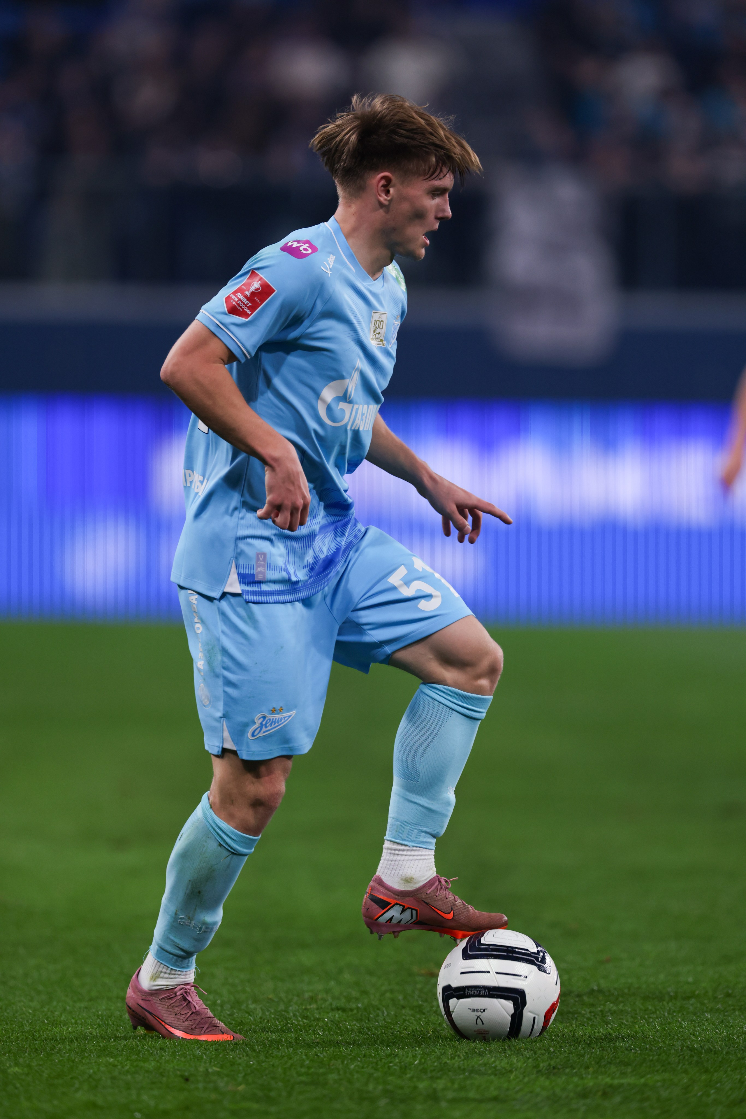 ФК Зенит -ФК Оренбург Fonbet Кубок России 2025/26. Спортивный и репортажный фотограф Антон Тереханов