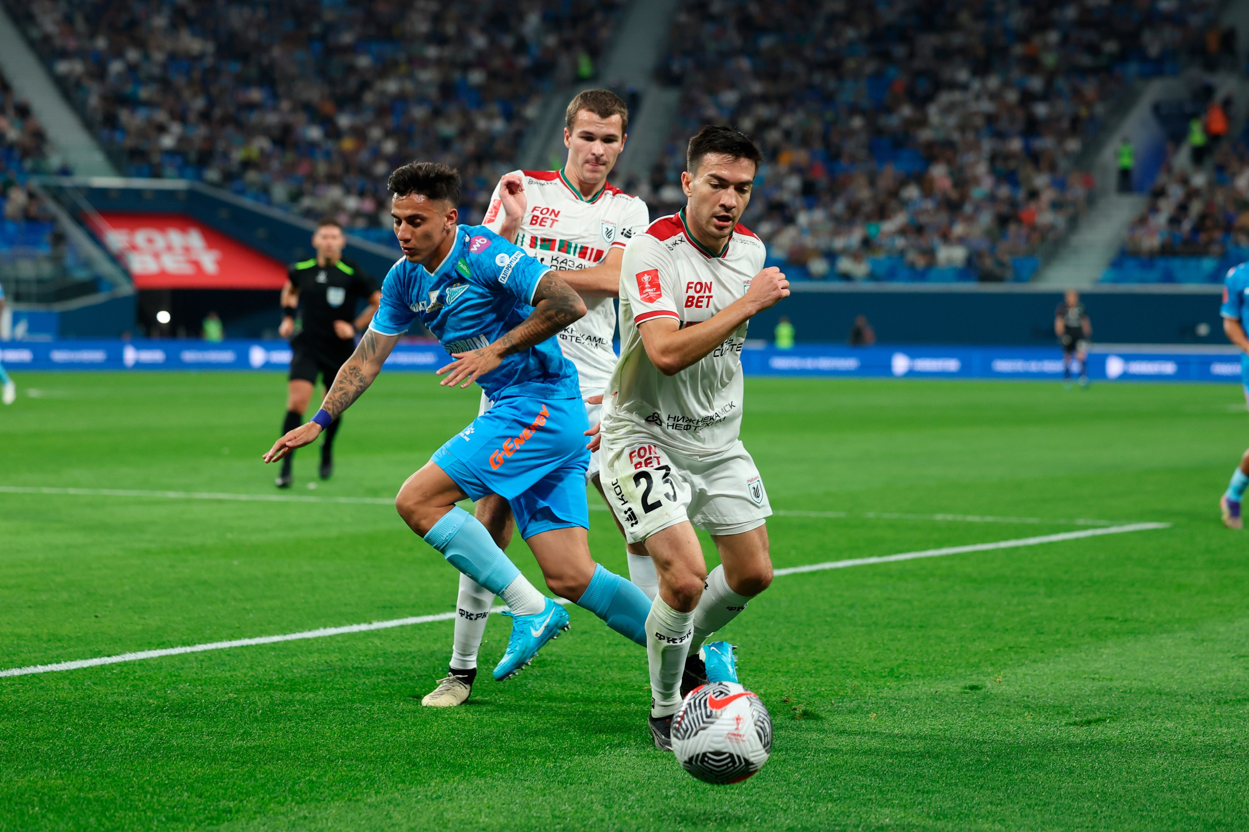 Зенит-Рубин Кубок России по футболу 2024/25 17.09.2024. Спортивный и репортажный фотограф Антон Тереханов