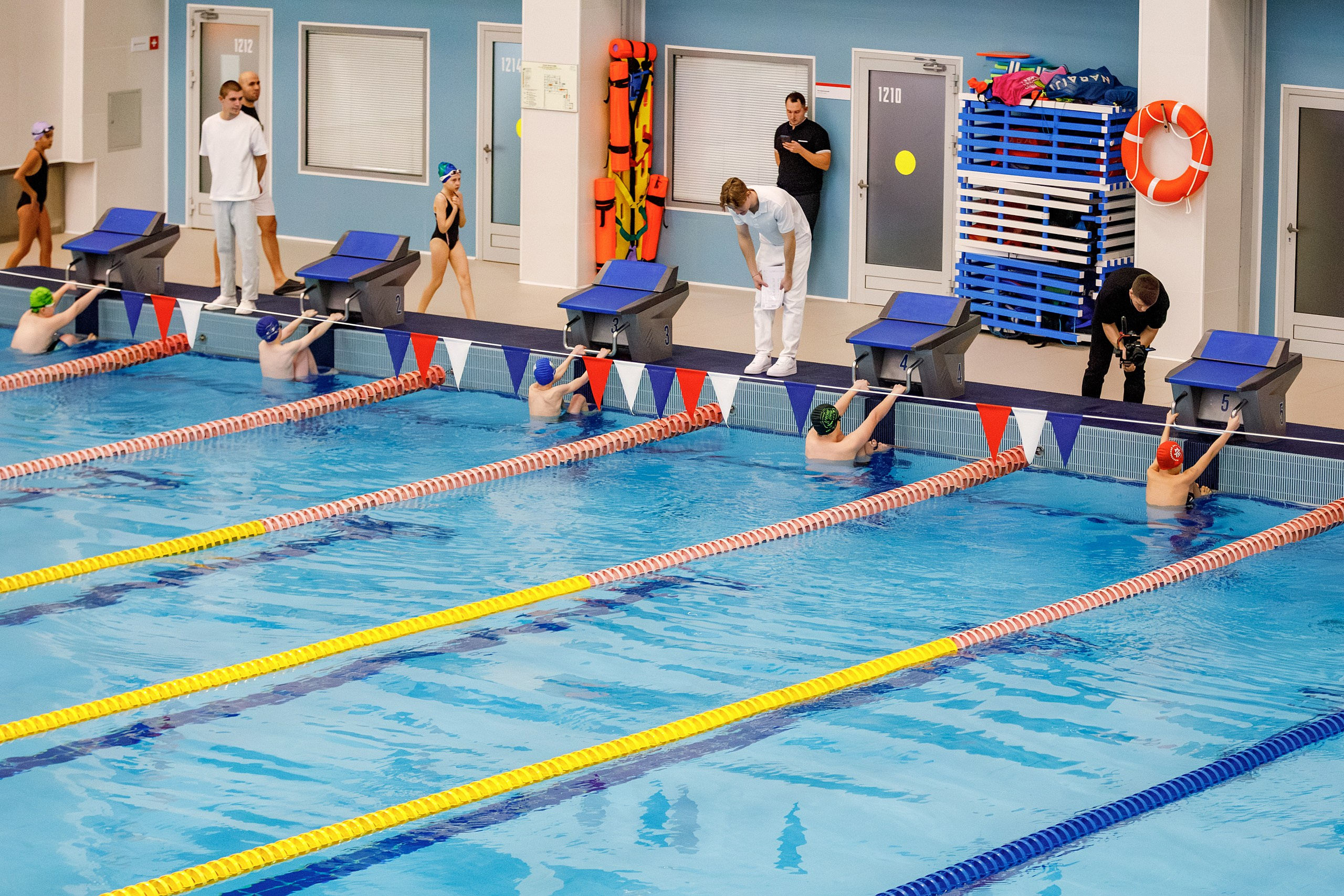 Фотосъемка съемка соревнований по плаванию