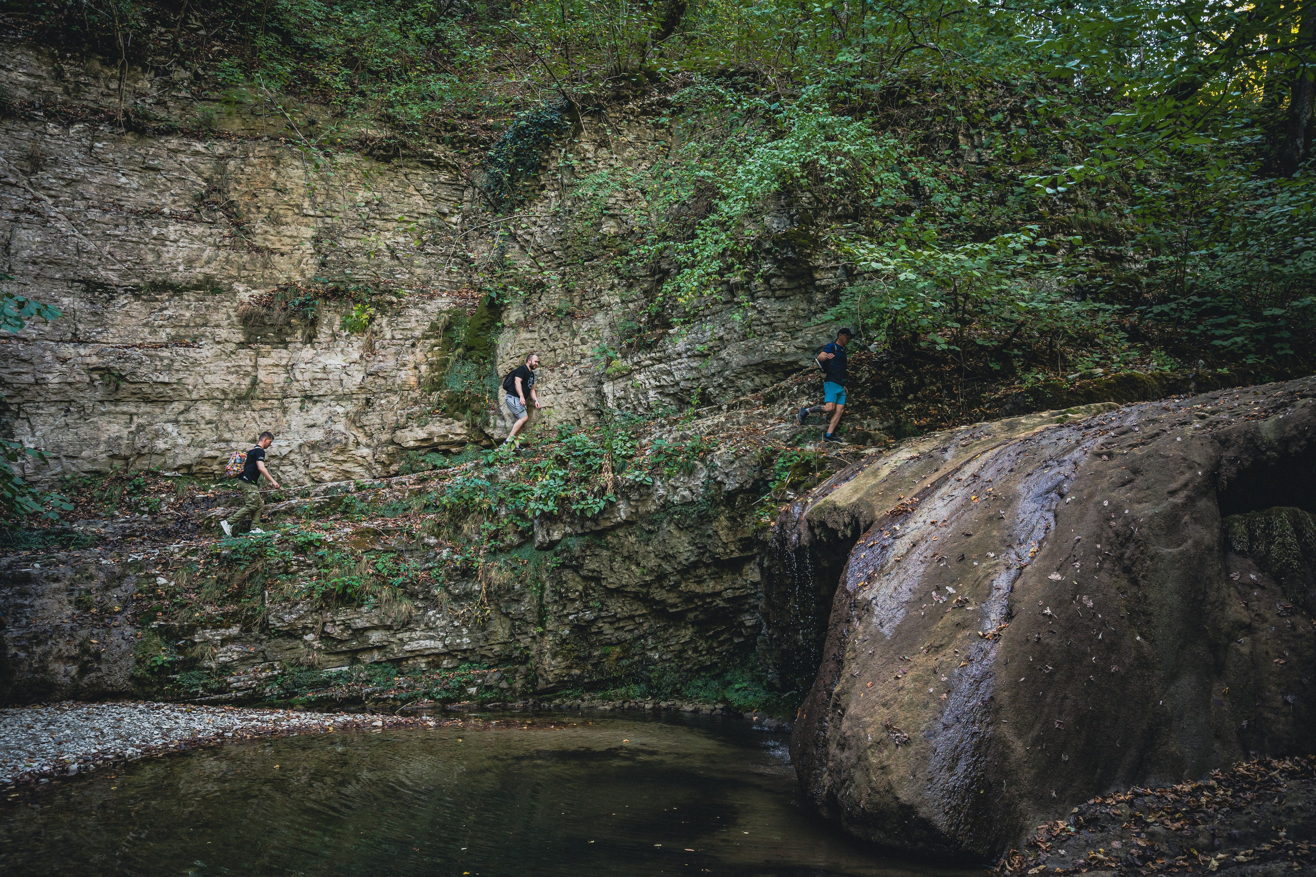 Поход на Полковничьи водопады АСК 26.09.23. Репортажный фотограф в Краснодаре Рындин Дмитрий