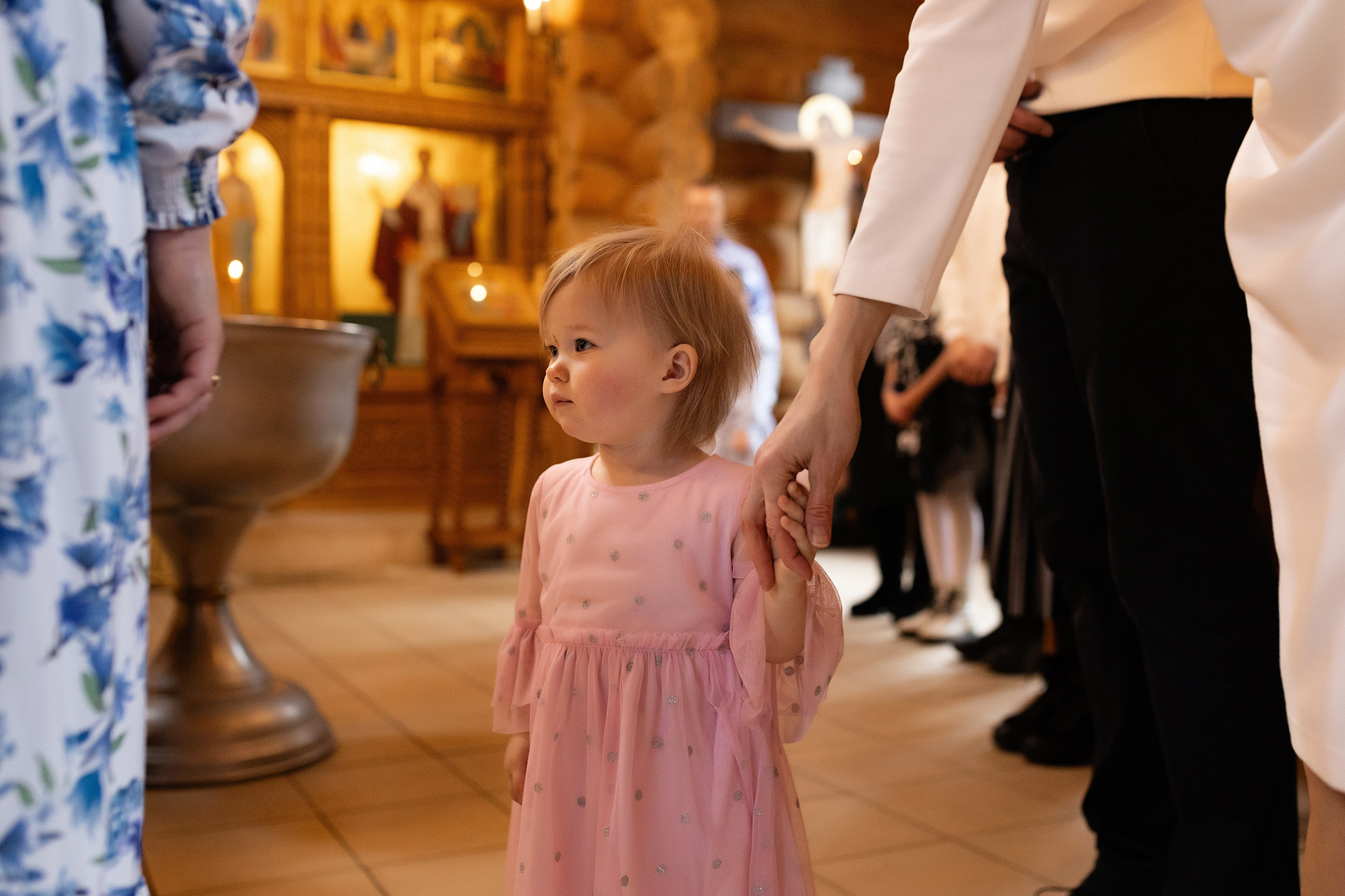 Таинство Крещения Ксении. Фотограф в Железнодорожном и Балашихе