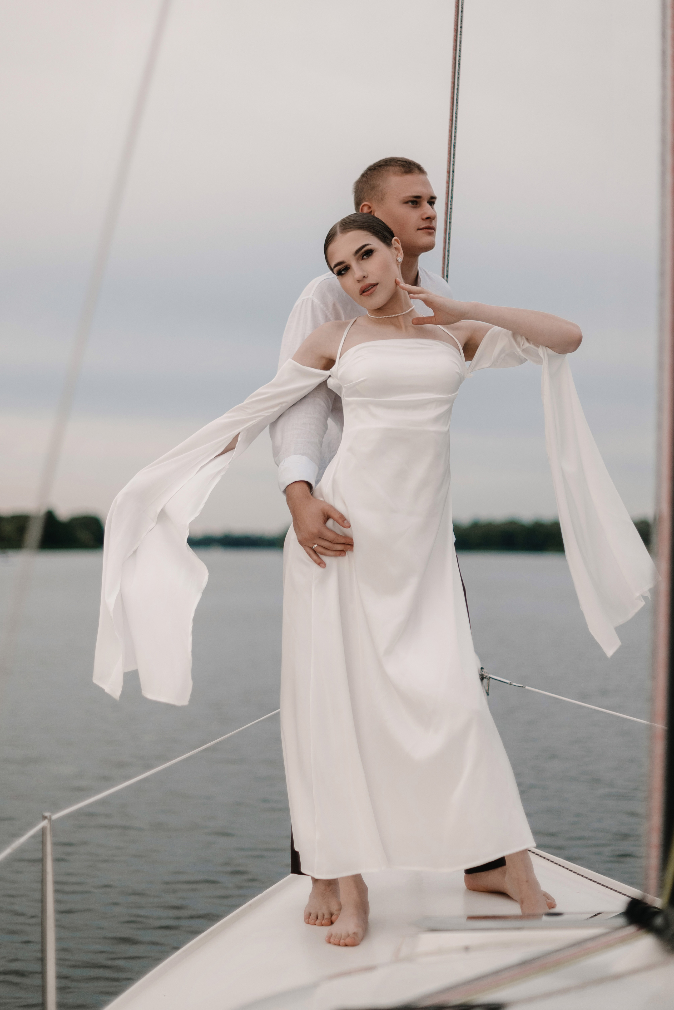 Маша и Дима на яхте. Свадебный и портретный фотограф в Липецке Юлия Свит