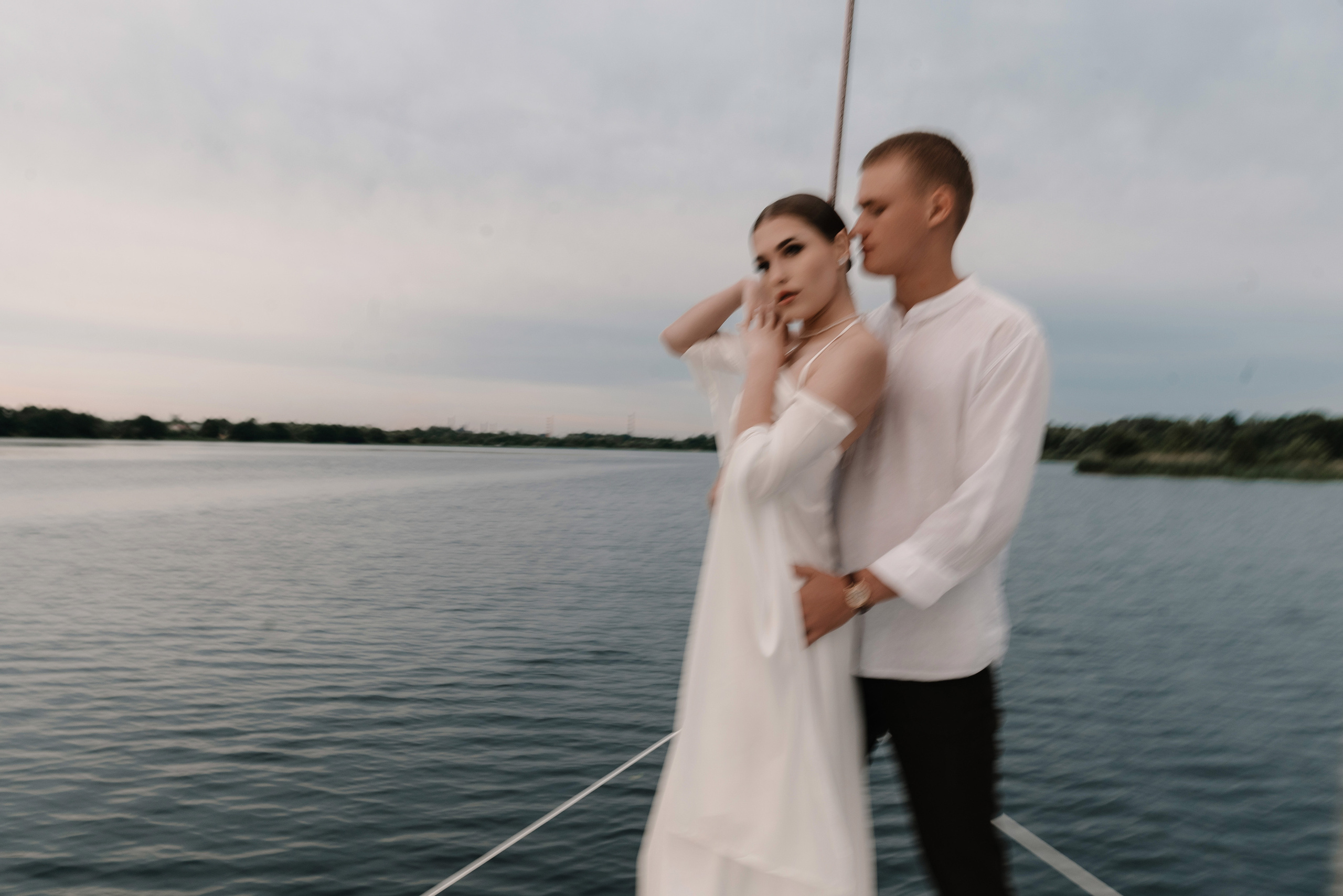 Маша и Дима на яхте. Свадебный и портретный фотограф в Липецке Юлия Свит