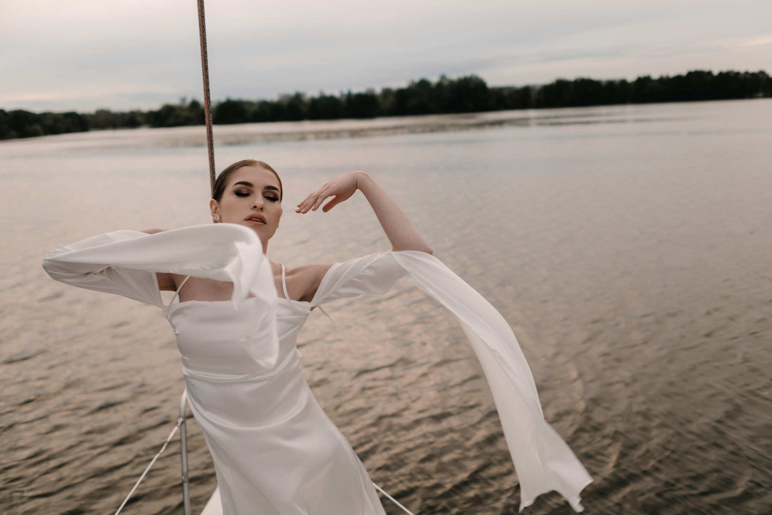 Маша и Дима на яхте. Свадебный и портретный фотограф в Липецке Юлия Свит