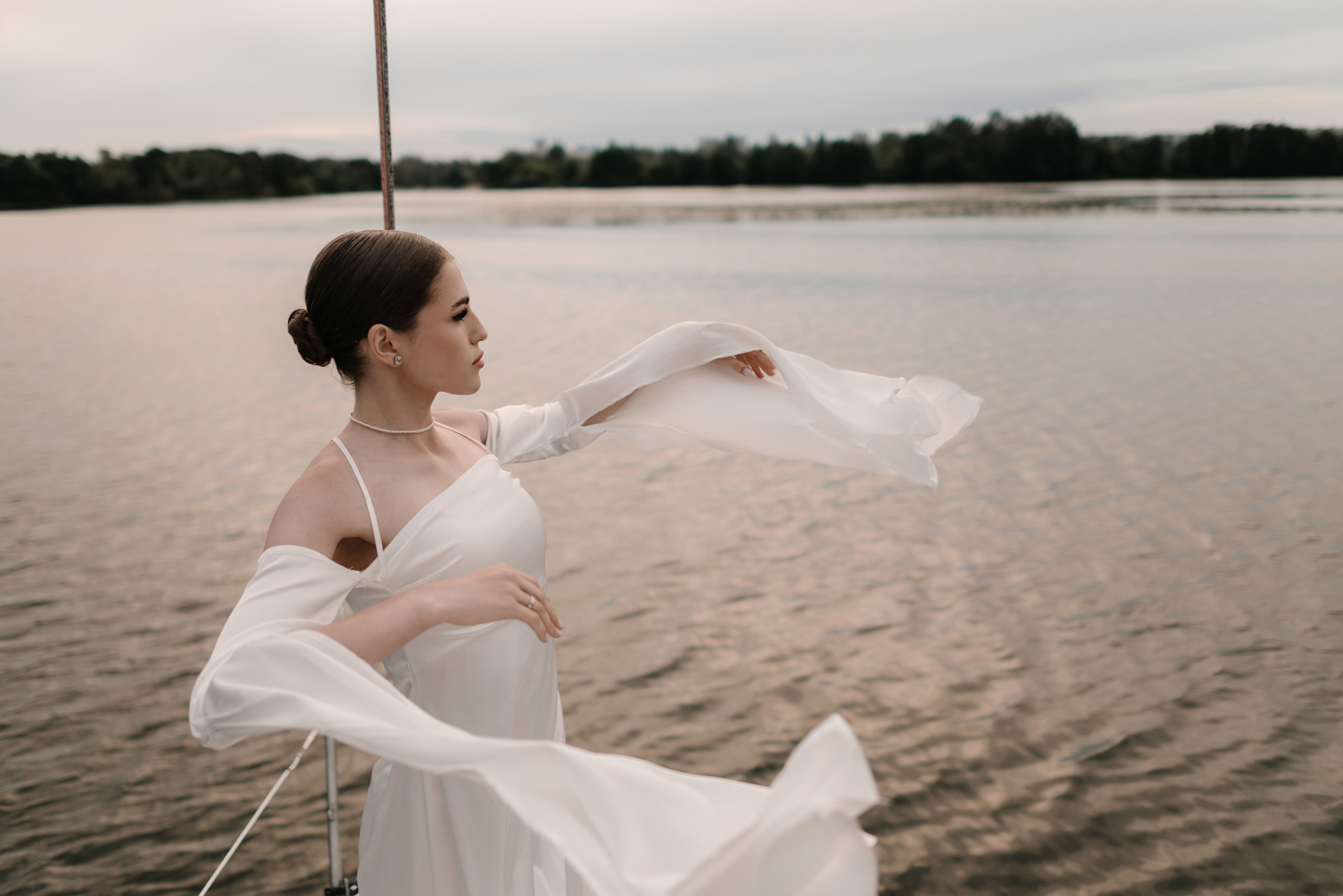 Маша и Дима на яхте. Свадебный и портретный фотограф в Липецке Юлия Свит