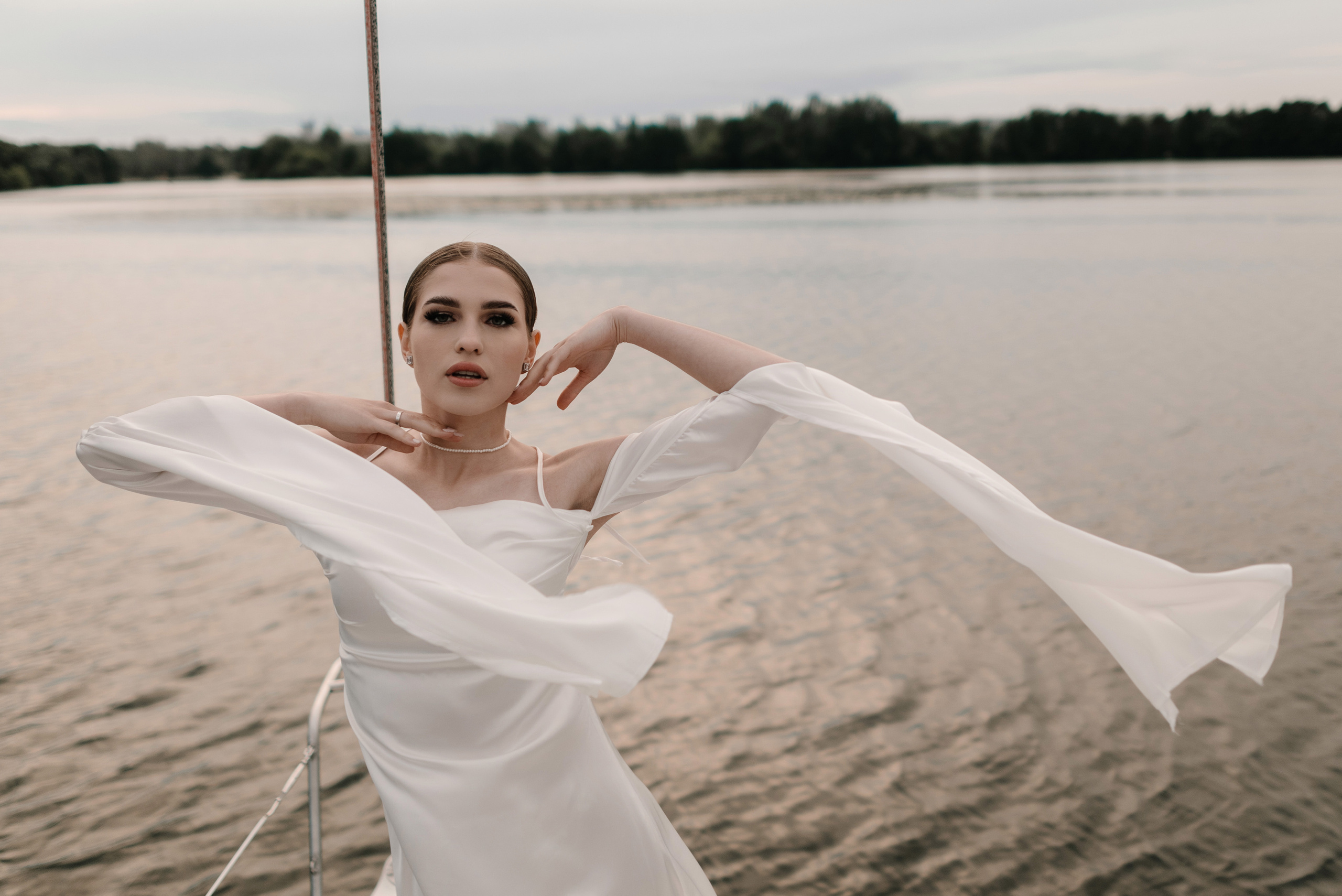 Маша и Дима на яхте. Свадебный и портретный фотограф в Липецке Юлия Свит