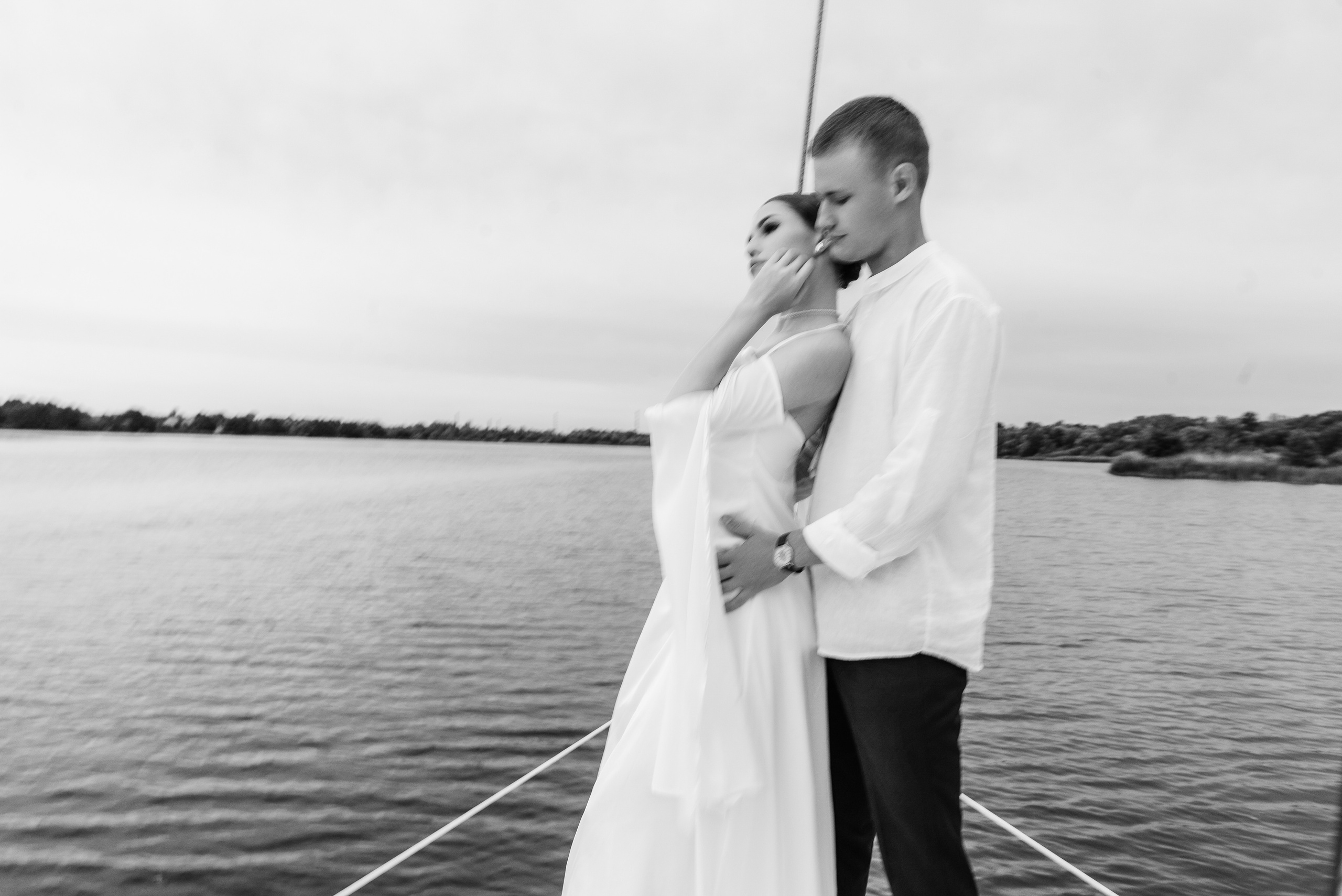 Маша и Дима на яхте. Свадебный и портретный фотограф в Липецке Юлия Свит