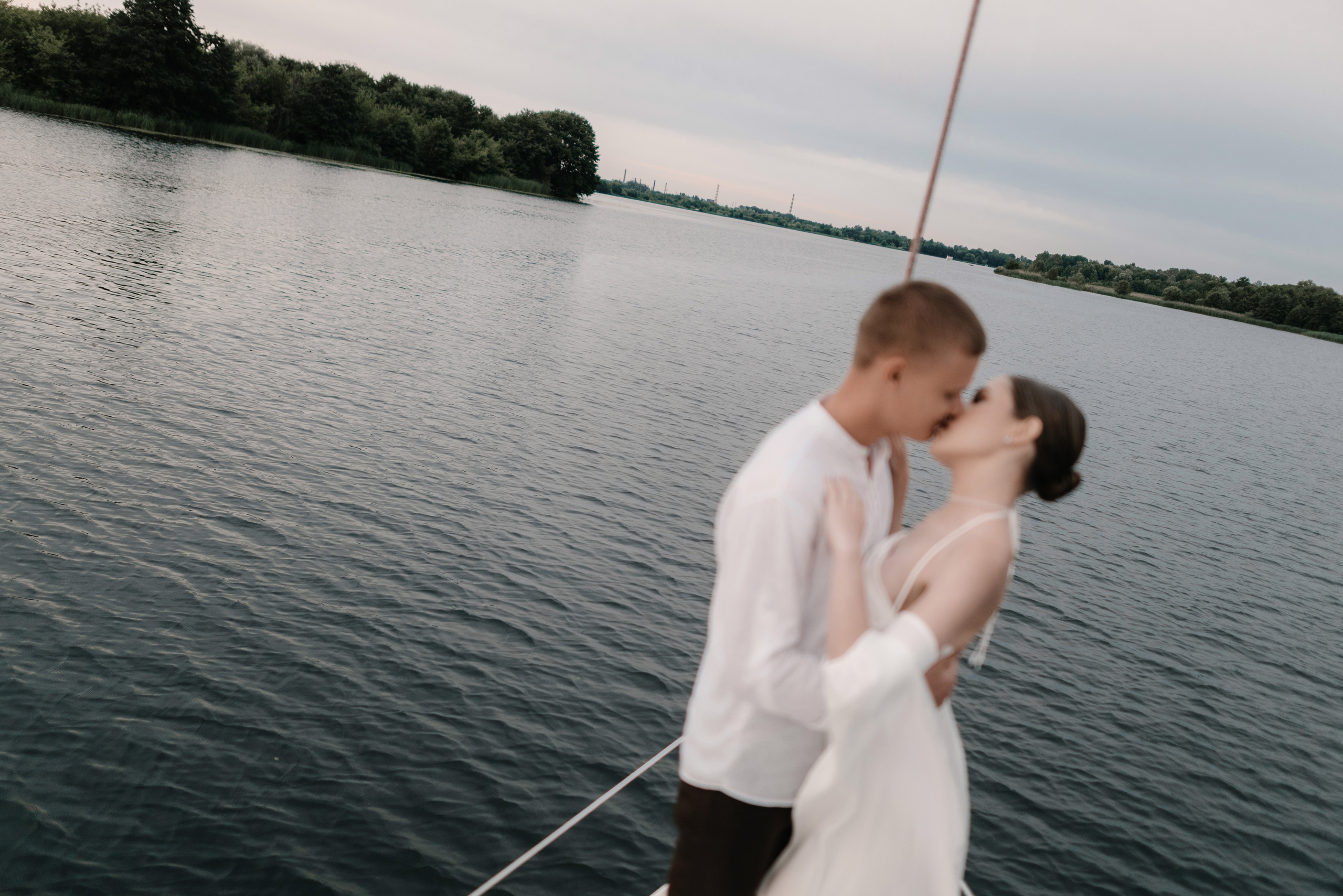 Маша и Дима на яхте. Свадебный и портретный фотограф в Липецке Юлия Свит