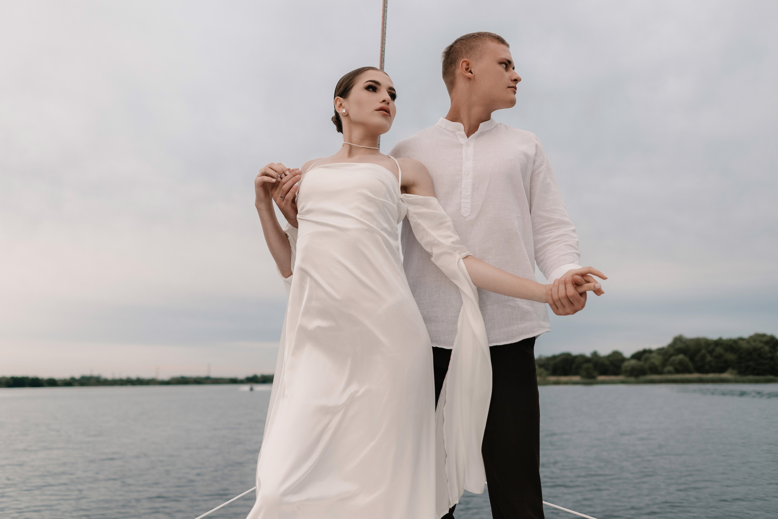 Маша и Дима на яхте. Свадебный и портретный фотограф в Липецке Юлия Свит