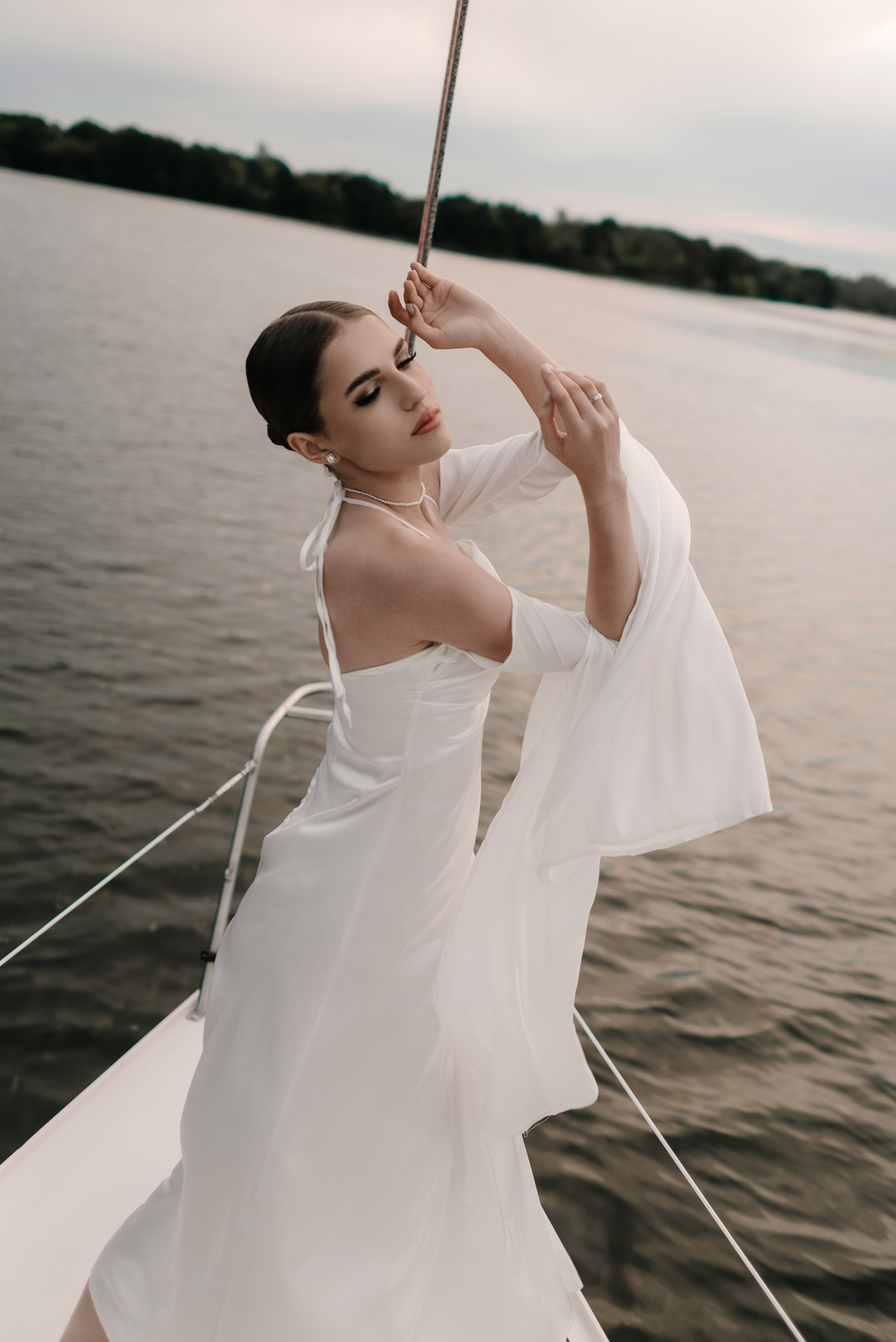 Маша и Дима на яхте. Свадебный и портретный фотограф в Липецке Юлия Свит