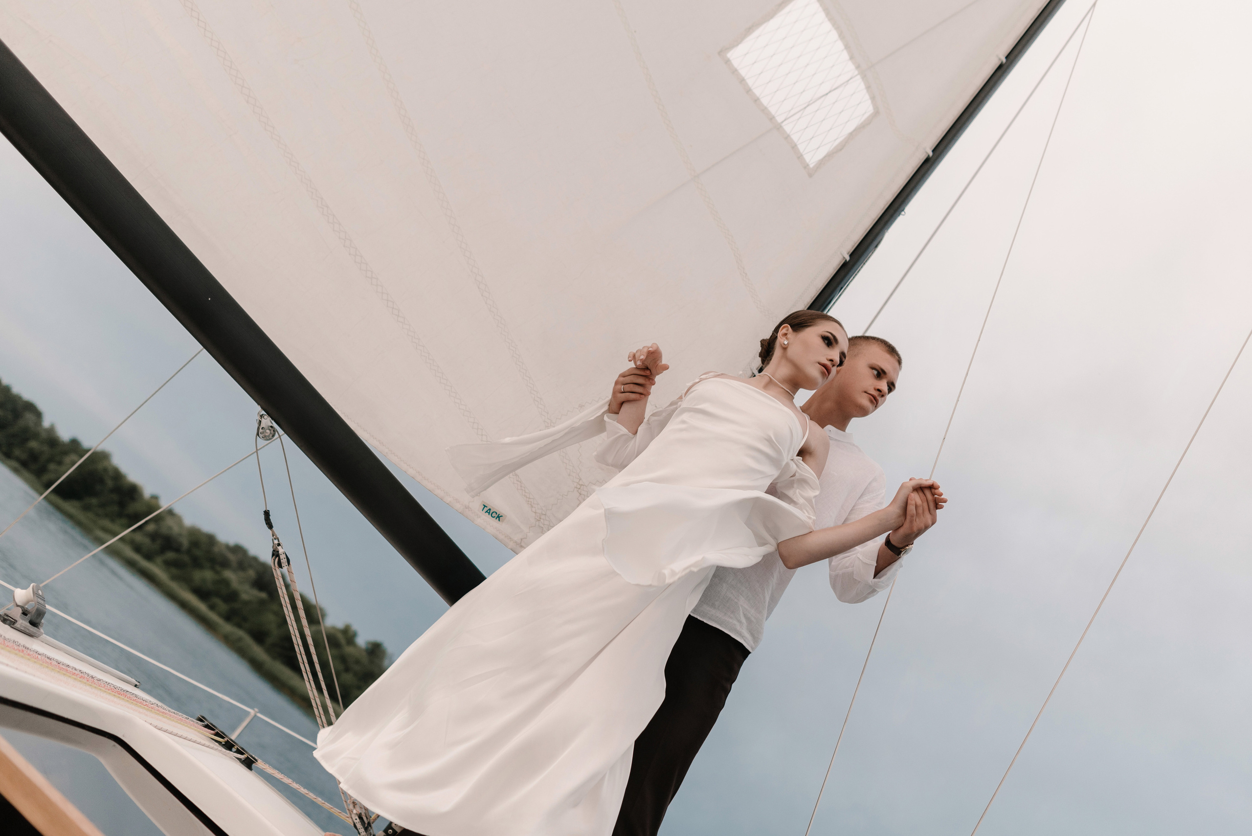 Маша и Дима на яхте. Свадебный и портретный фотограф в Липецке Юлия Свит