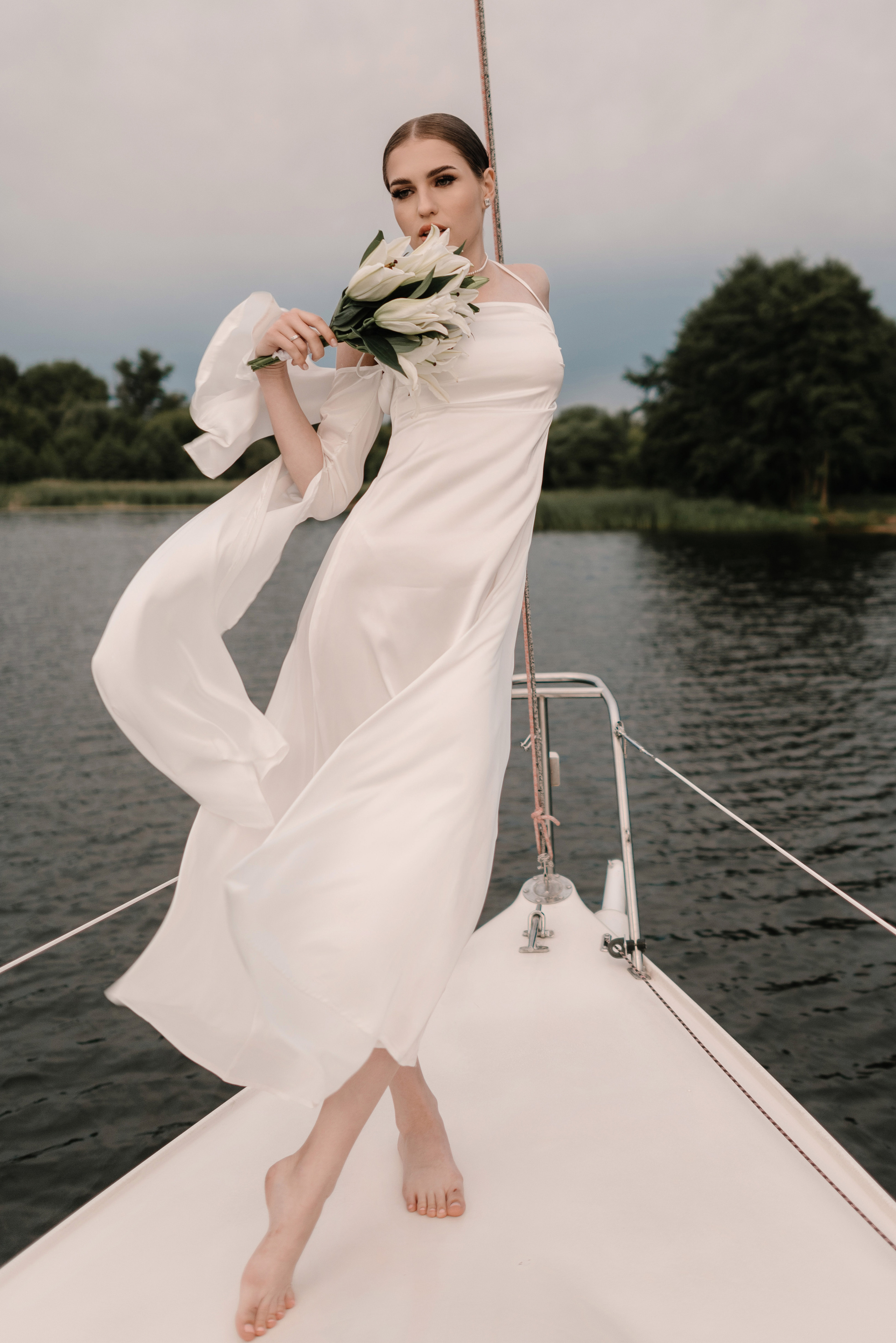 Маша и Дима на яхте. Свадебный и портретный фотограф в Липецке Юлия Свит