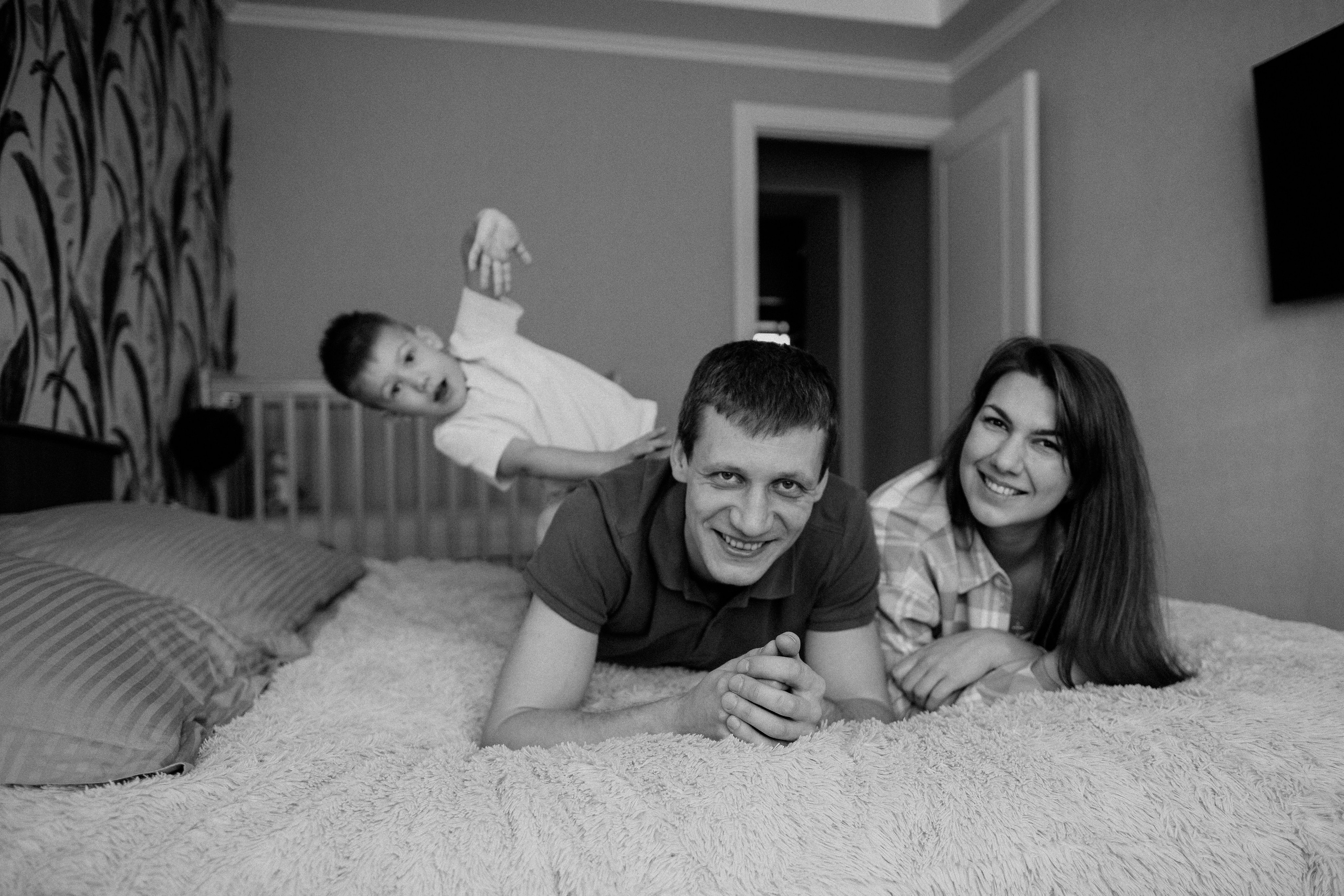 Дима, Ксюша, Илья. Семейный фотограф новорожденных УФА Гульнара Зиновьева