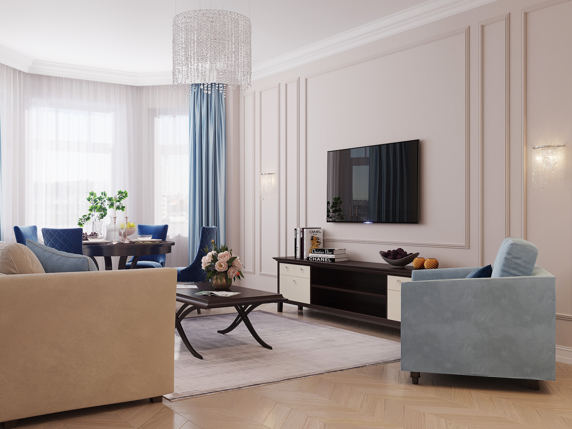 ЖК FJord. Дизайн интерьера в Москве