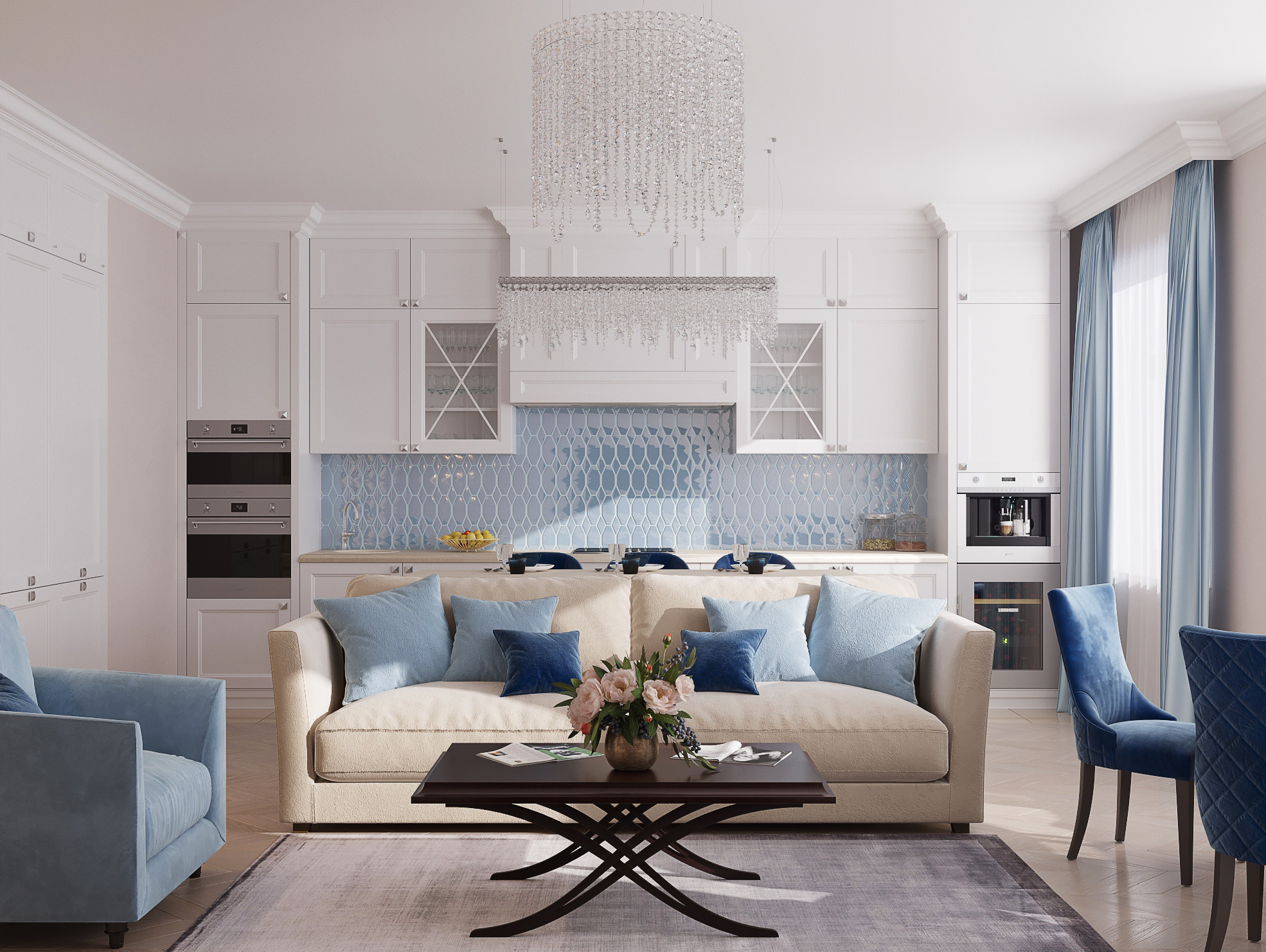 ЖК FJord. Дизайн интерьера в Москве