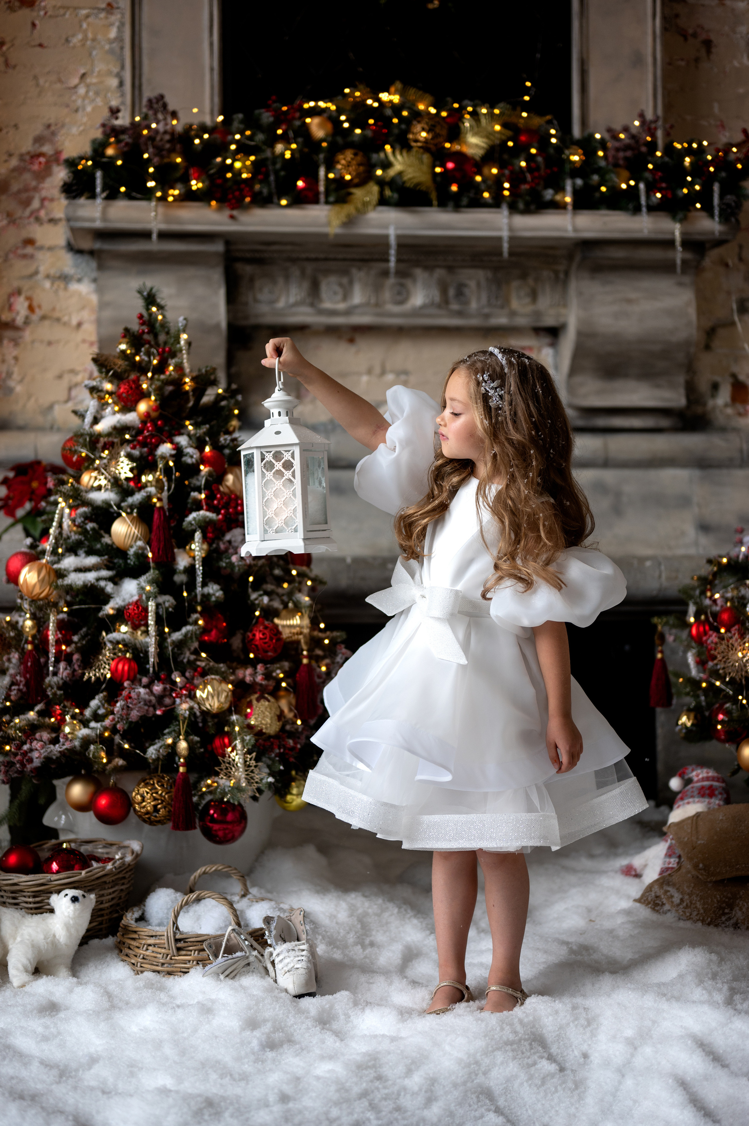 Новогодняя сказка Арины и Сашеньки, часть 1. Фотограф Елена Сасс Москва