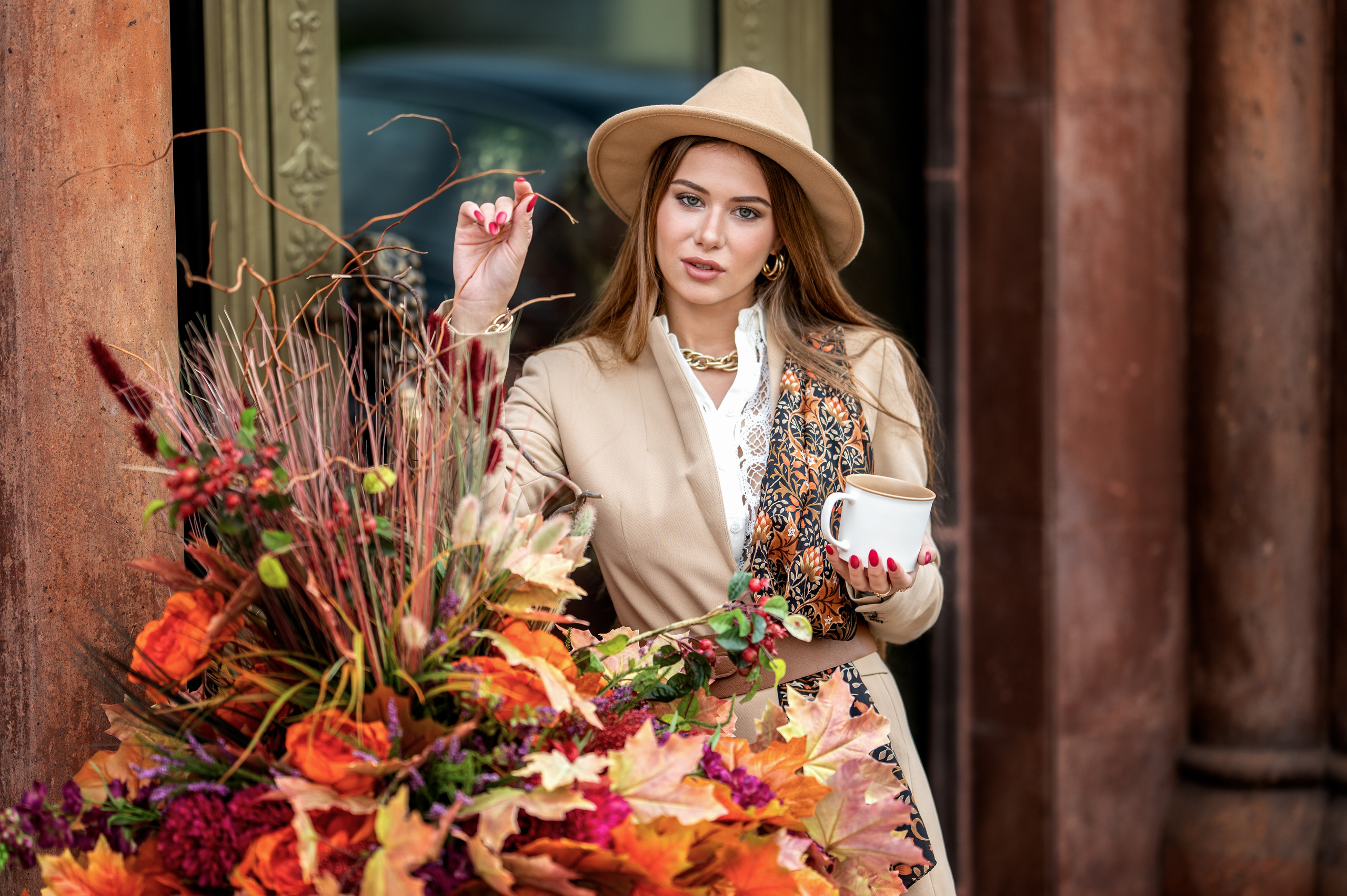 Фотосессия Юлии с ретро автомобилем. Фотограф Елена Сасс Москва