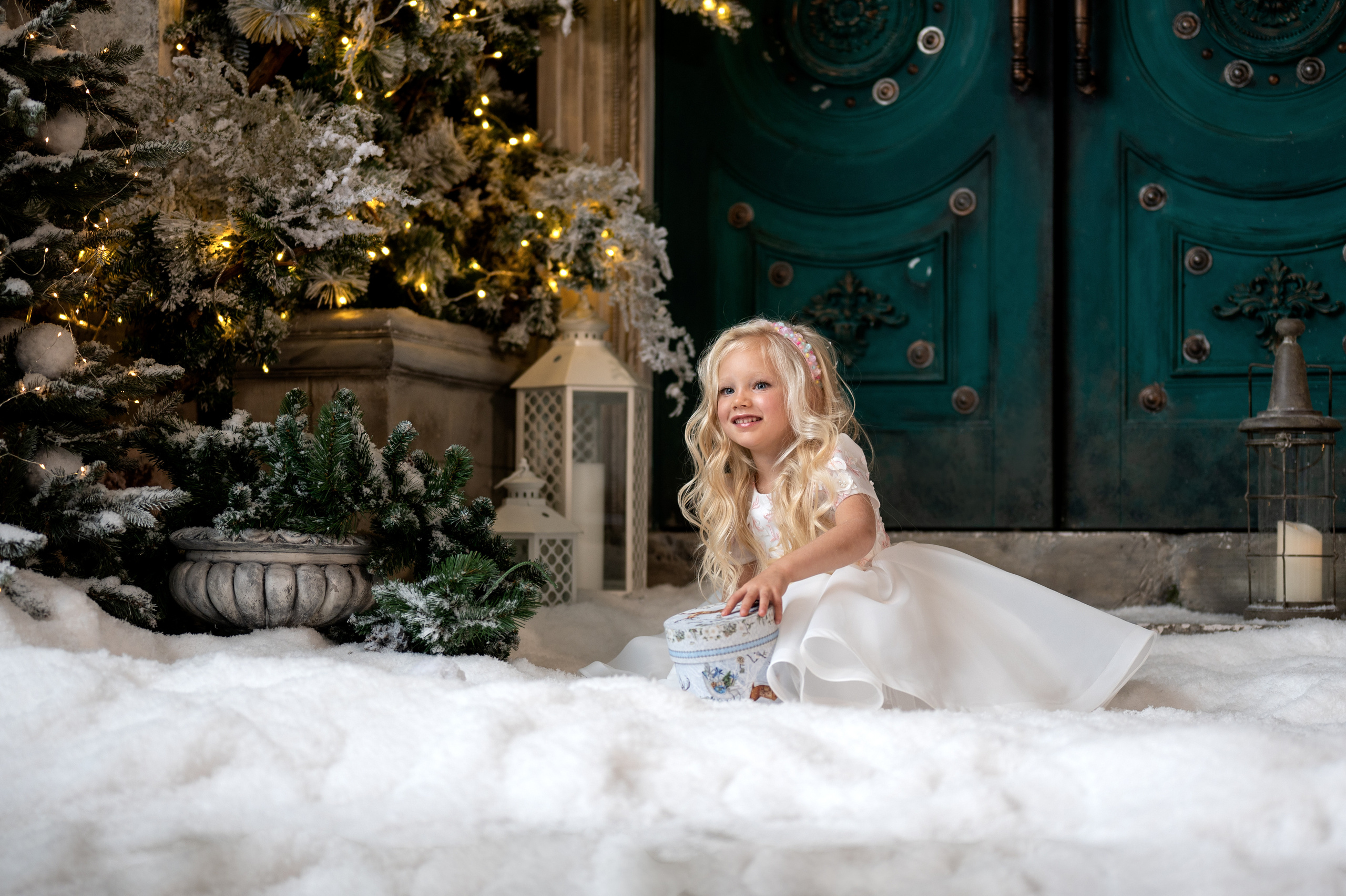 Новогодняя сказка Арины и Сашеньки, часть 1. Фотограф Елена Сасс Москва