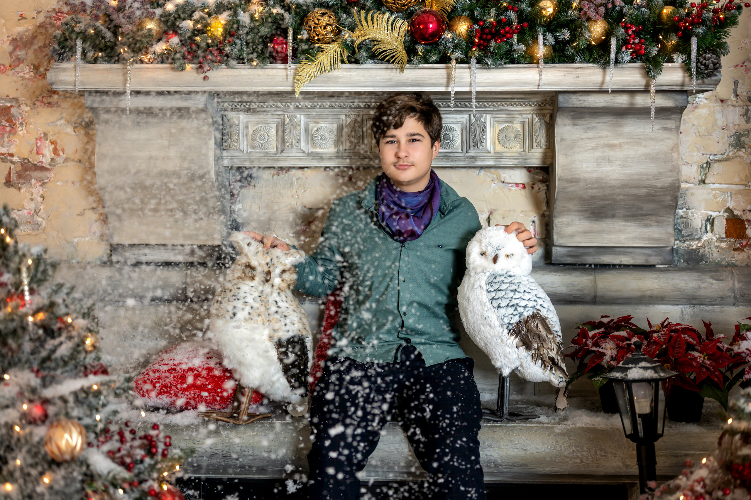 Новогодняя фотосессия Любови и Ильи. Фотограф Елена Сасс Москва